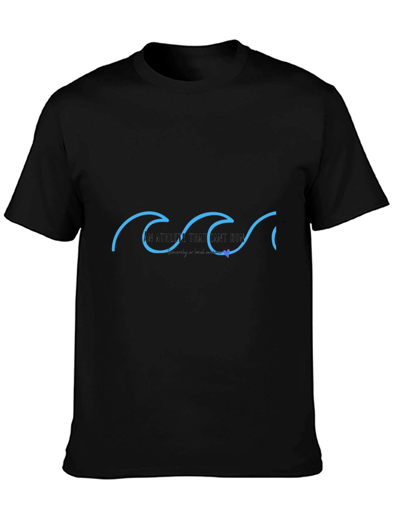 Wave Design T-Shirt