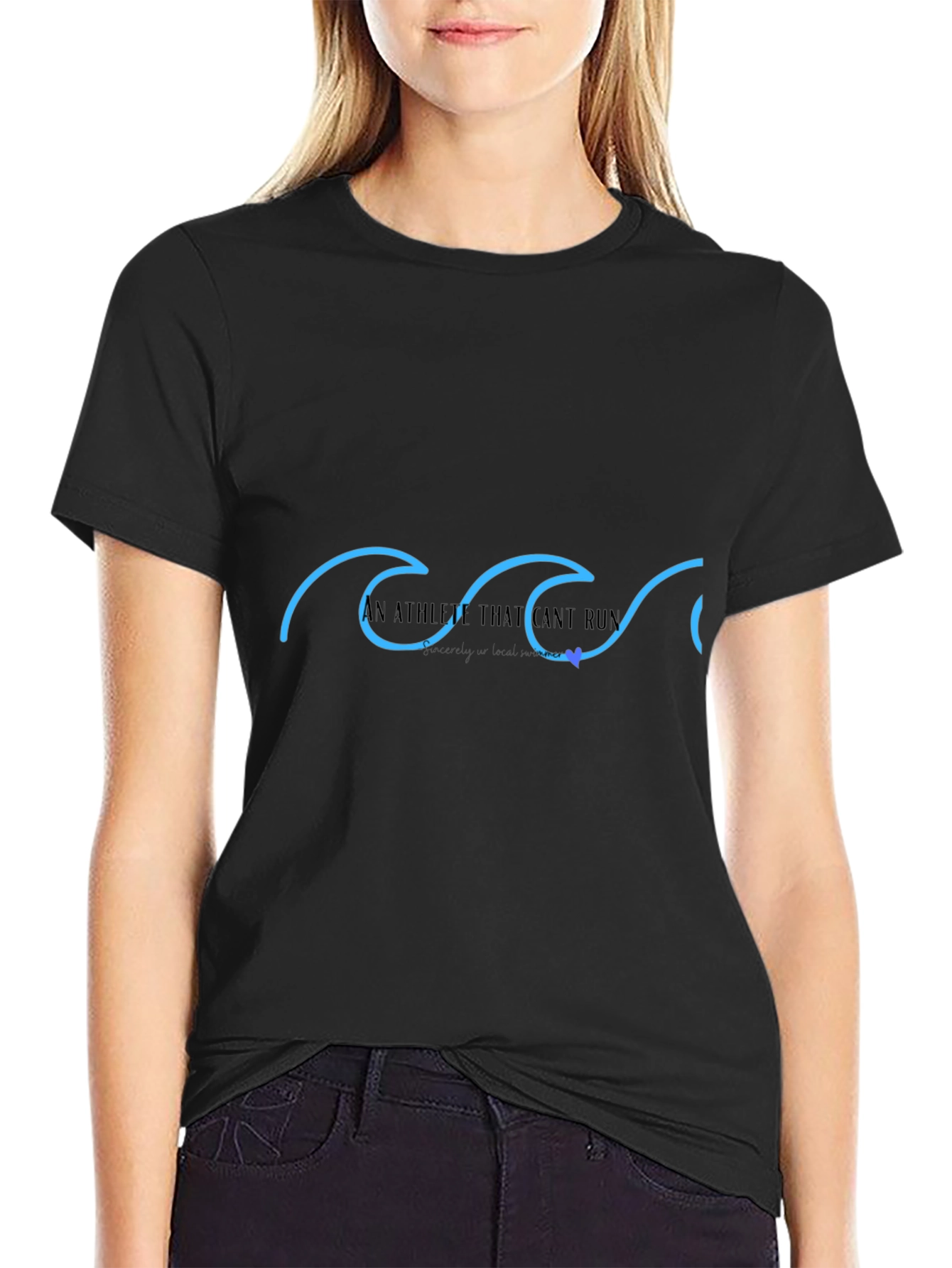 Wave Design T-Shirt