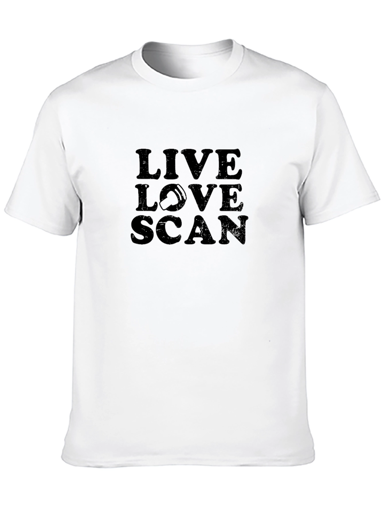 Live Love Scan T-Shirt - Radiography Tee