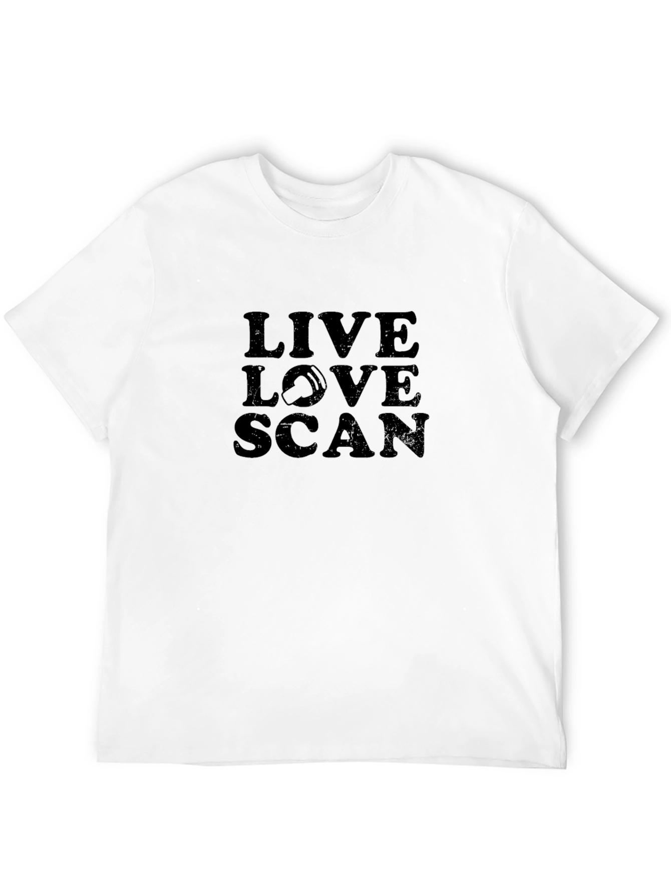 Live Love Scan T-Shirt - Radiography Tee