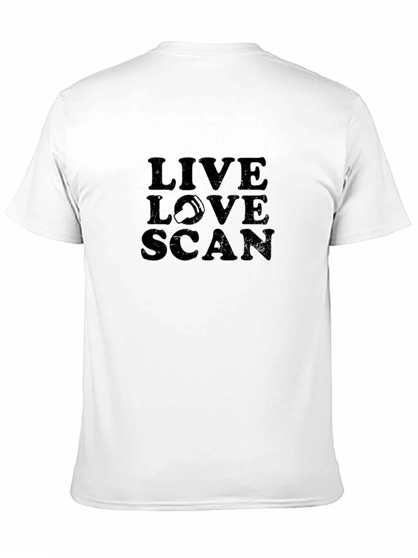 Live Love Scan T-Shirt - Radiography Tee