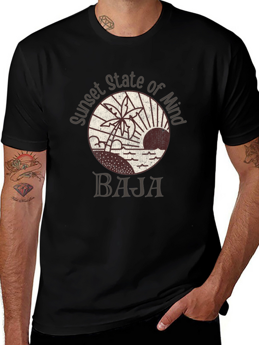 Sunset State of Mind Baja Graphic Tee