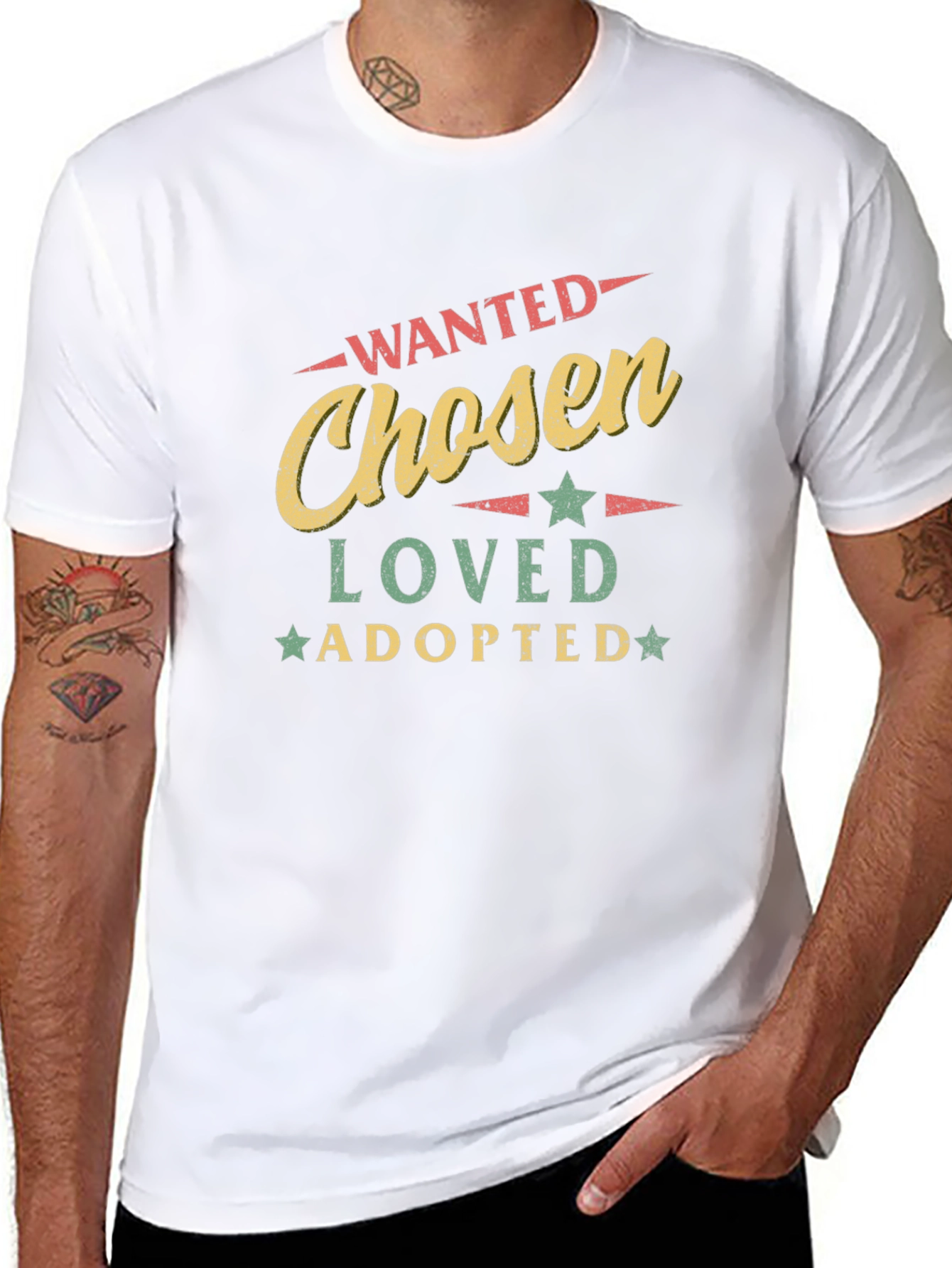 Chosen Loved Adopted Graphic Tee