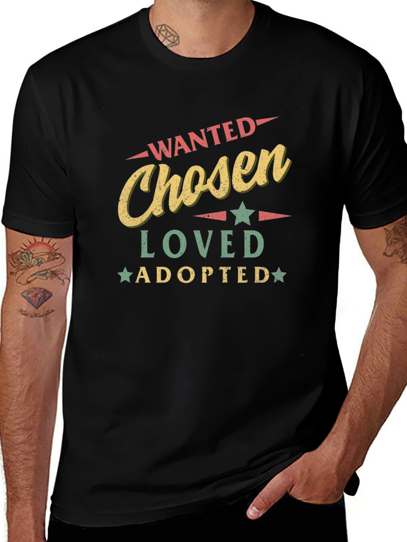 Chosen Loved Adopted Graphic Tee