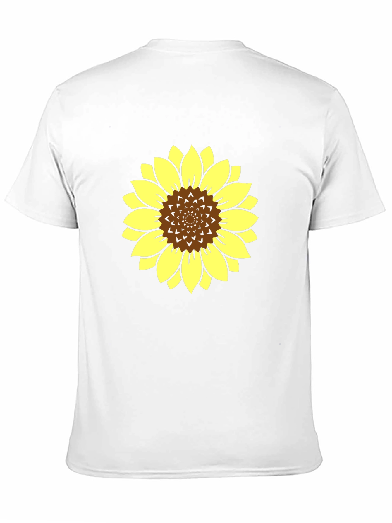 Sunflower Graphic Tee - Stylish Black Cotton T-Shirt
