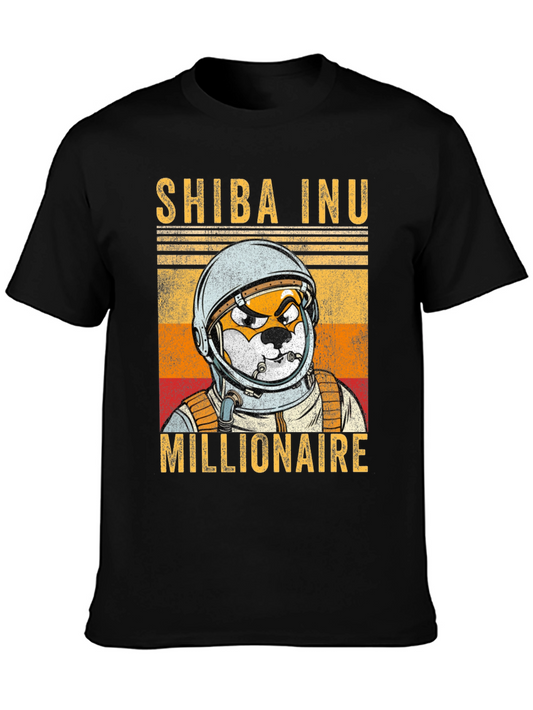 Shiba Inu Millionaire T-Shirt - Crypto Doge Meme