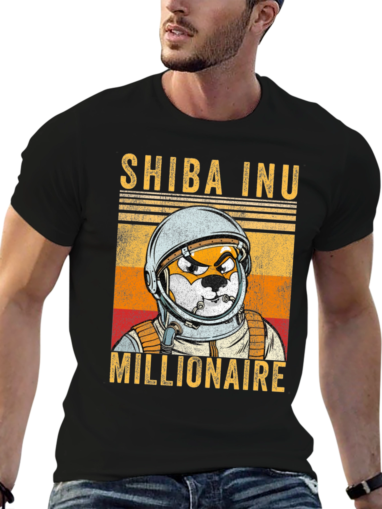 Shiba Inu Millionaire T-Shirt - Crypto Doge Meme