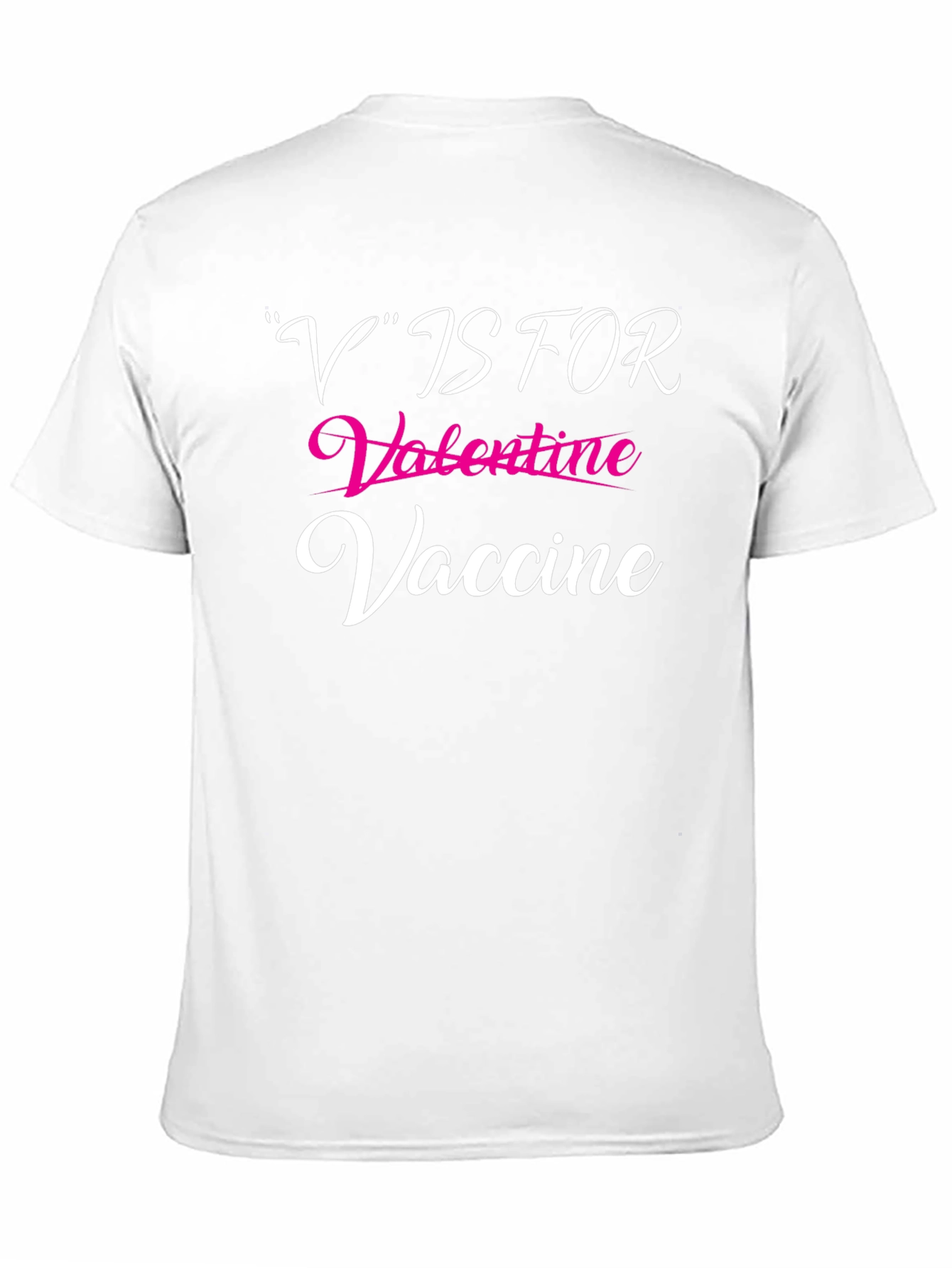 V is for Valentine Vaccine T-Shirt