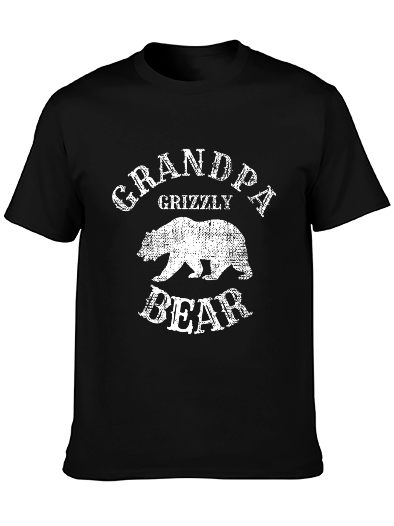 Grandpa Grizzly Bear Graphic Tee