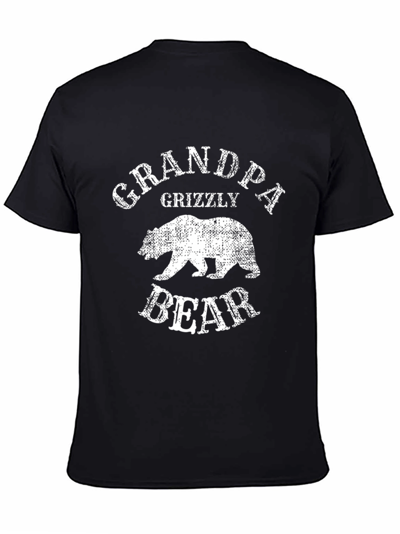 Grandpa Grizzly Bear Graphic Tee