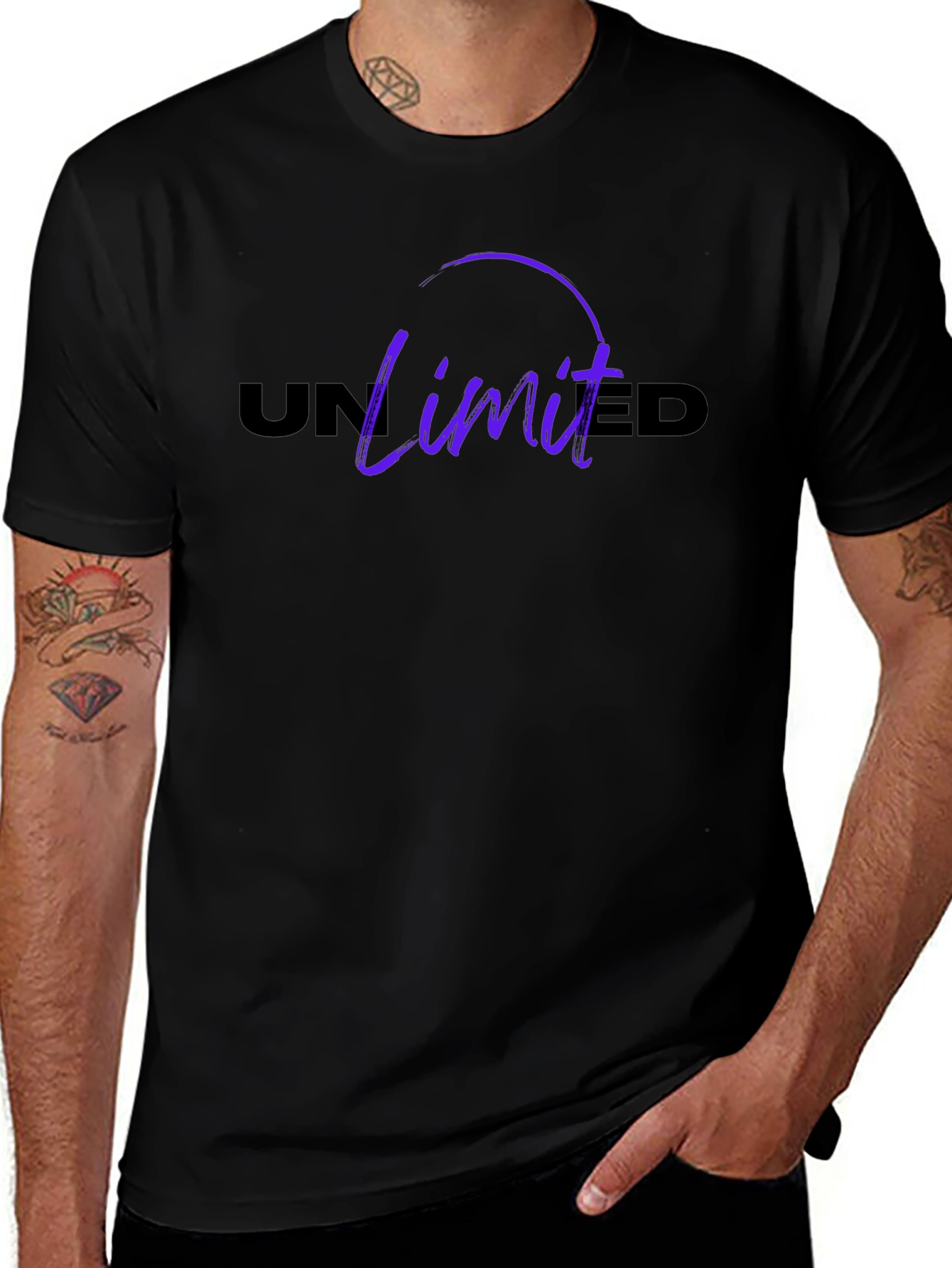Unlimited T-Shirt - Stylish Graphic Tee for Men