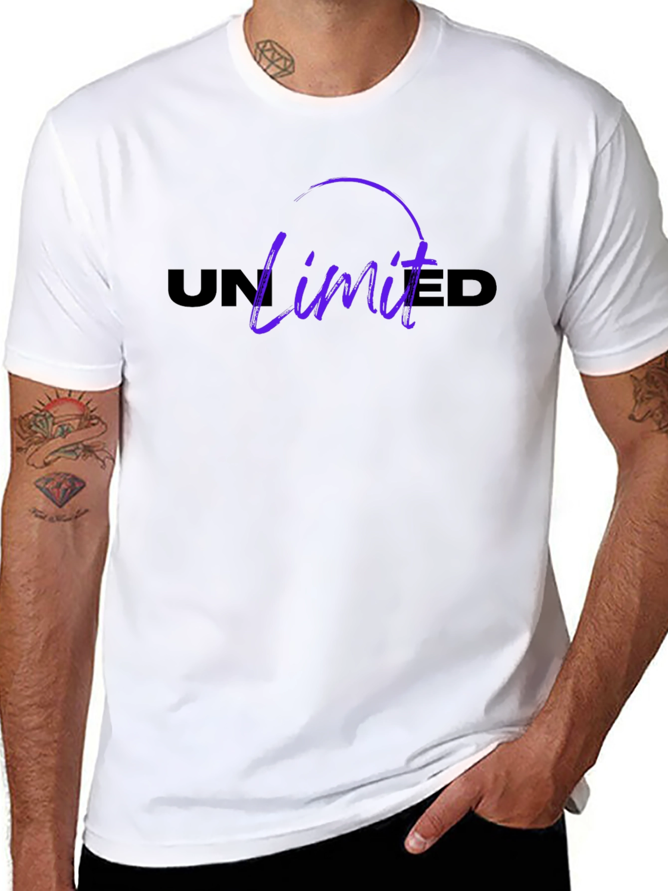 Unlimited T-Shirt - Stylish Graphic Tee for Men