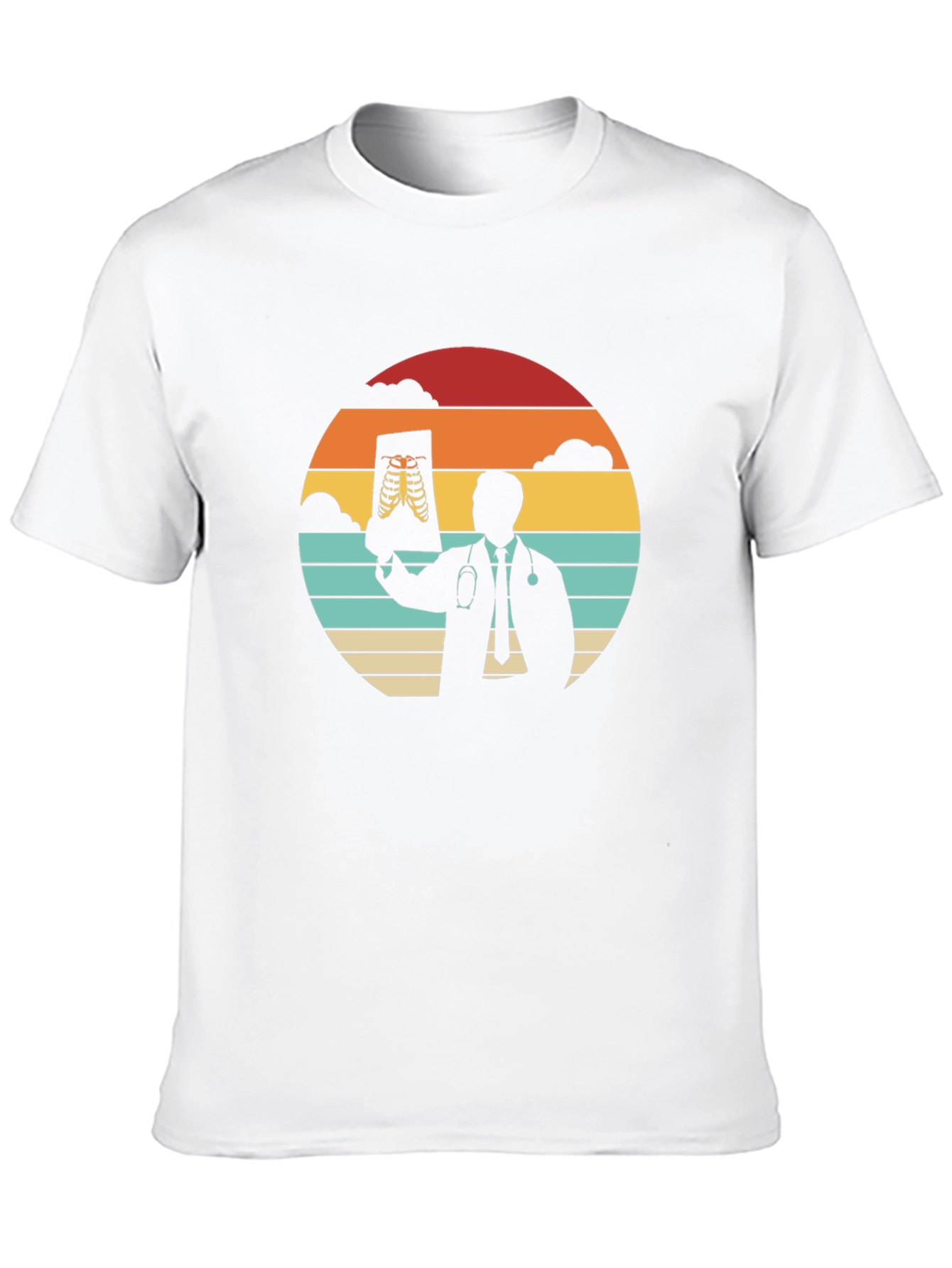Doctor X-Ray Retro Graphic T-Shirt