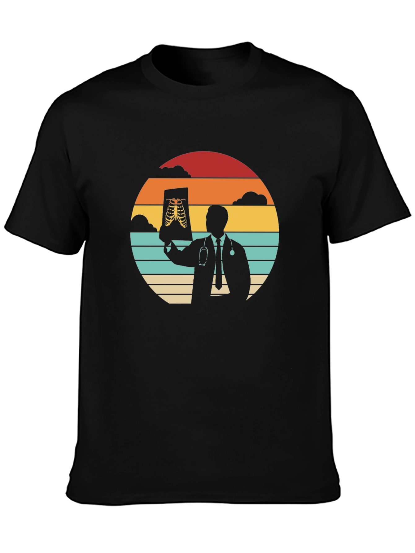 Doctor X-Ray Retro Graphic T-Shirt