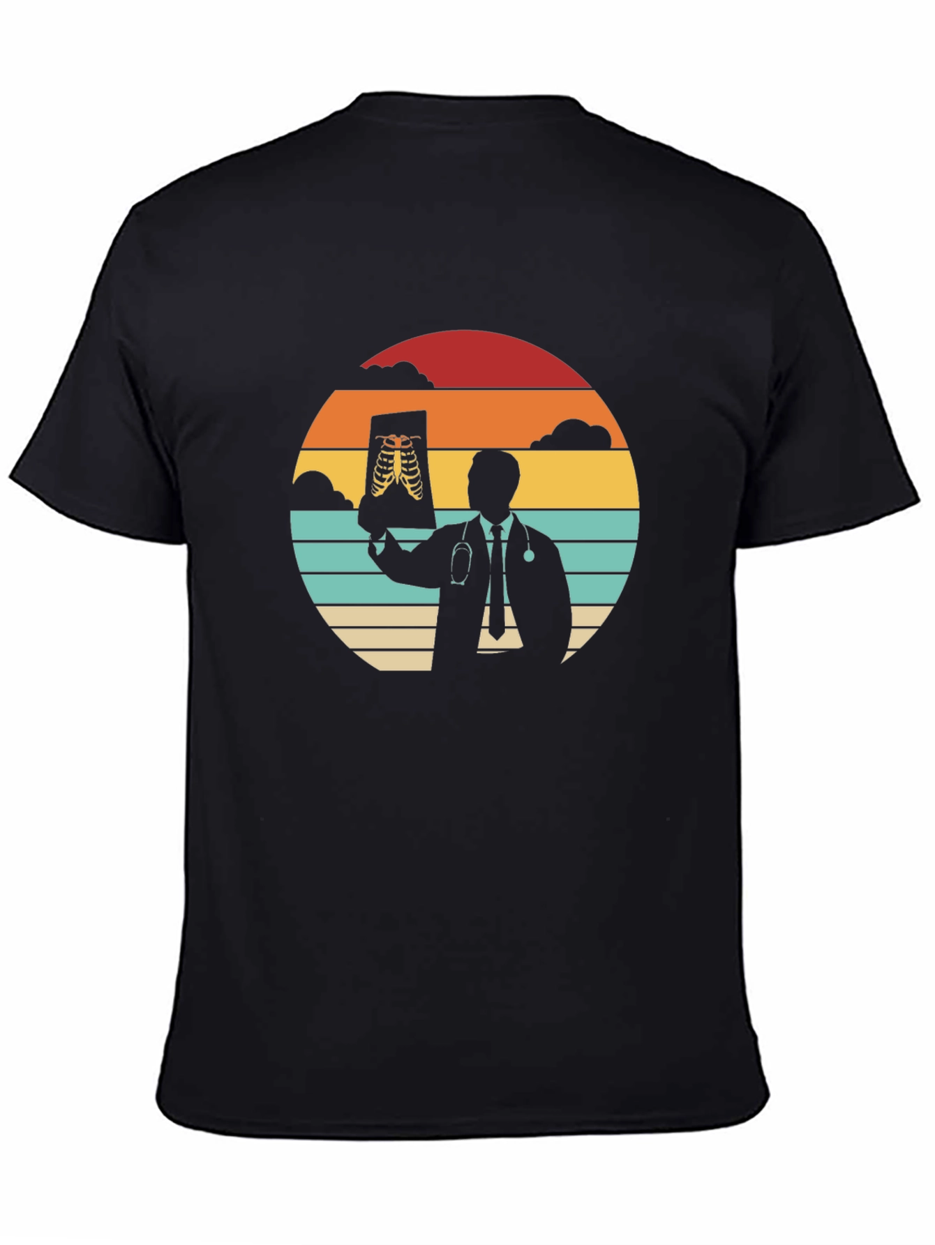 Doctor X-Ray Retro Graphic T-Shirt
