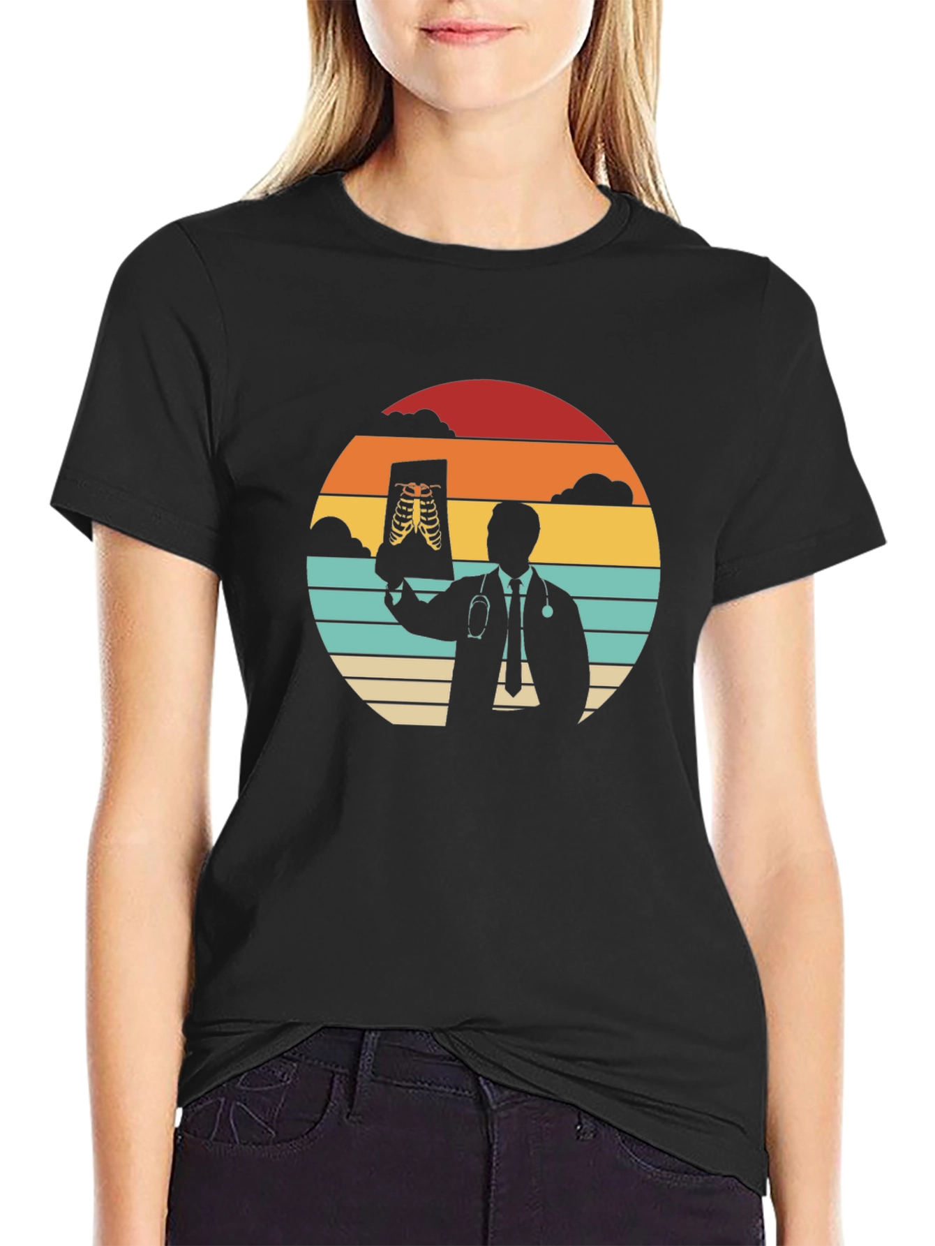 Doctor X-Ray Retro Graphic T-Shirt
