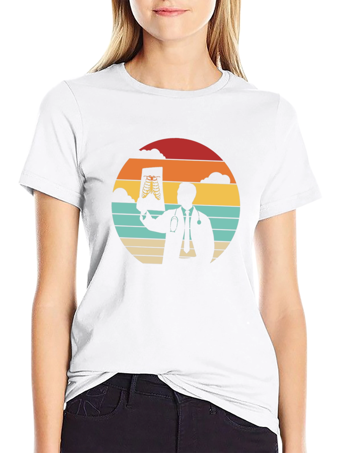 Doctor X-Ray Retro Graphic T-Shirt
