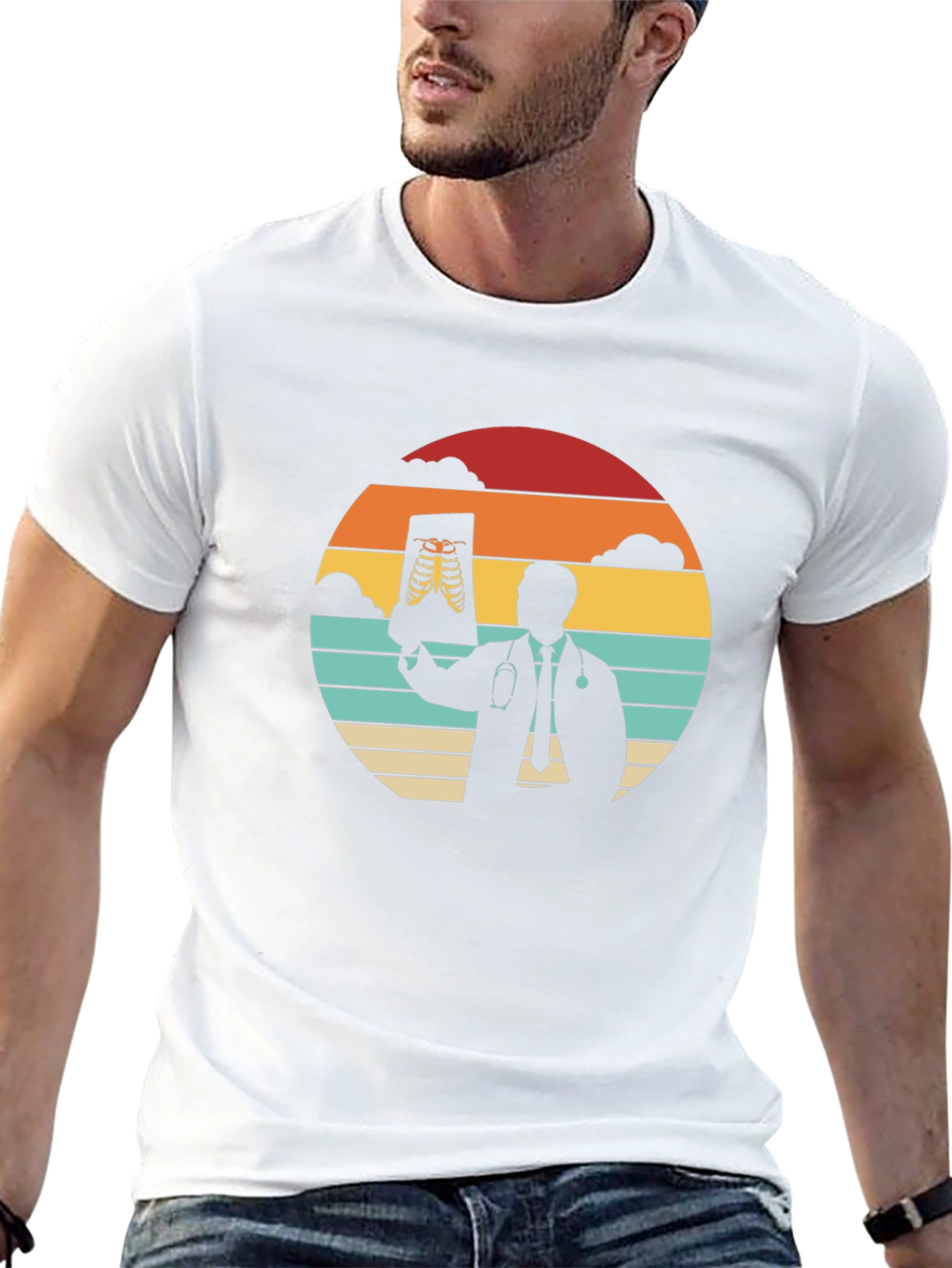 Doctor X-Ray Retro Graphic T-Shirt