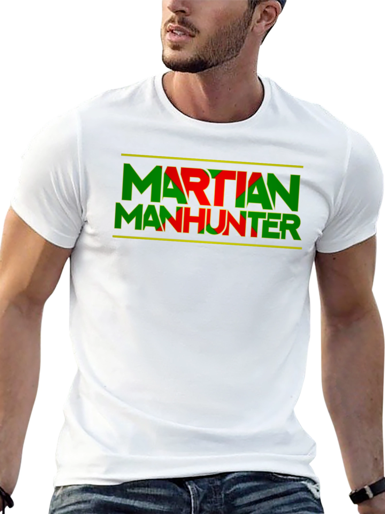 Martian Manhunter T-Shirt - Retro Comic Style
