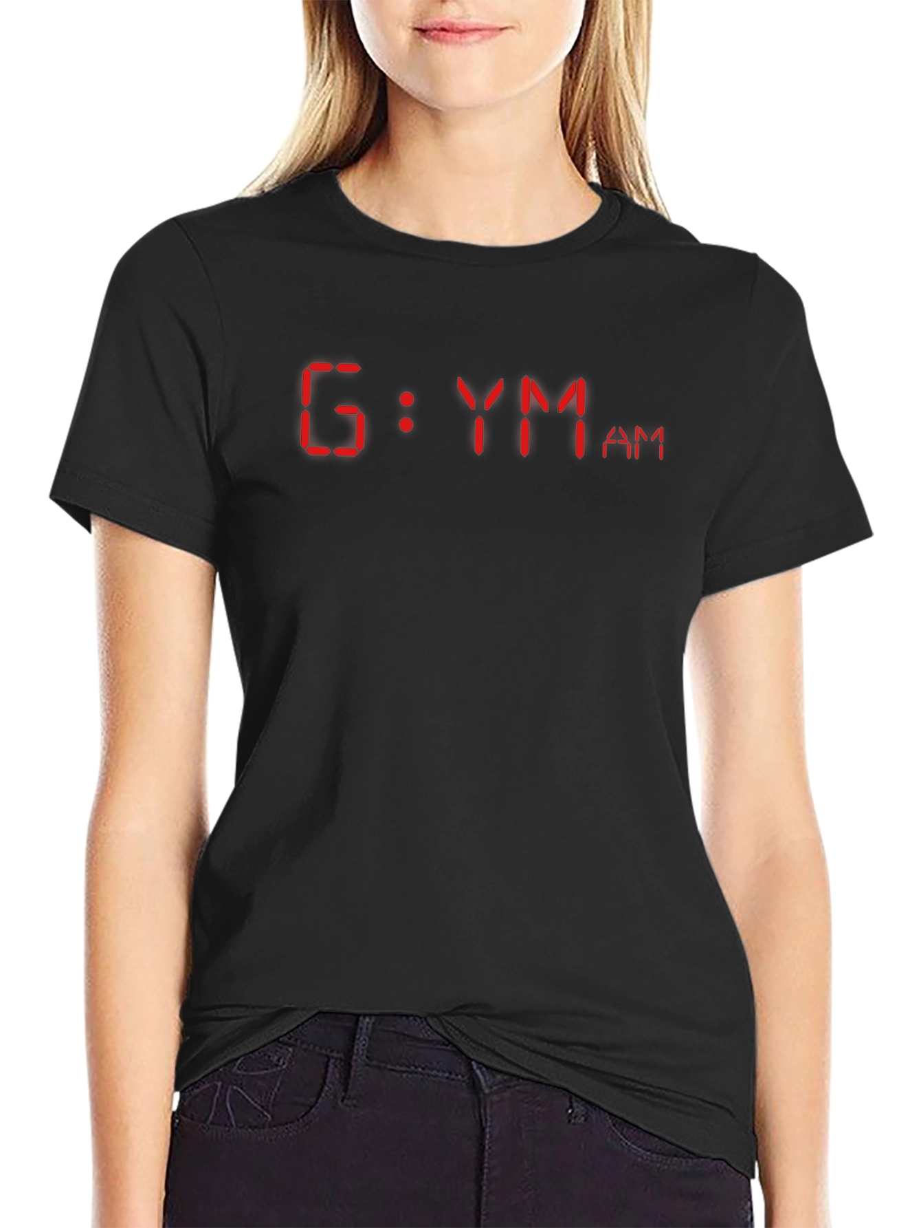 GYM AM T-Shirt - Novelty Fitness Apparel
