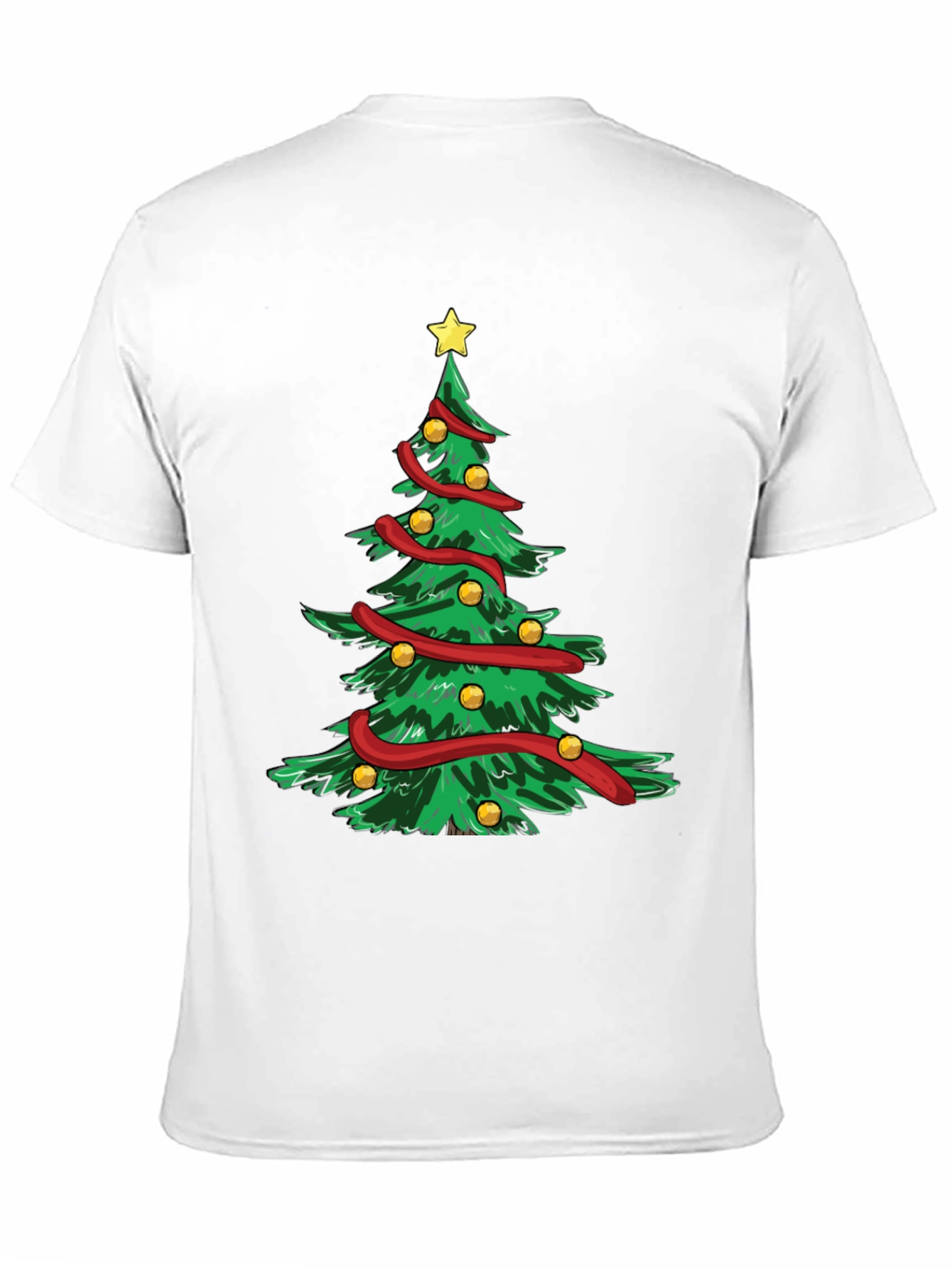 Christmas Tree Graphic T-Shirt Holiday Festive Tee