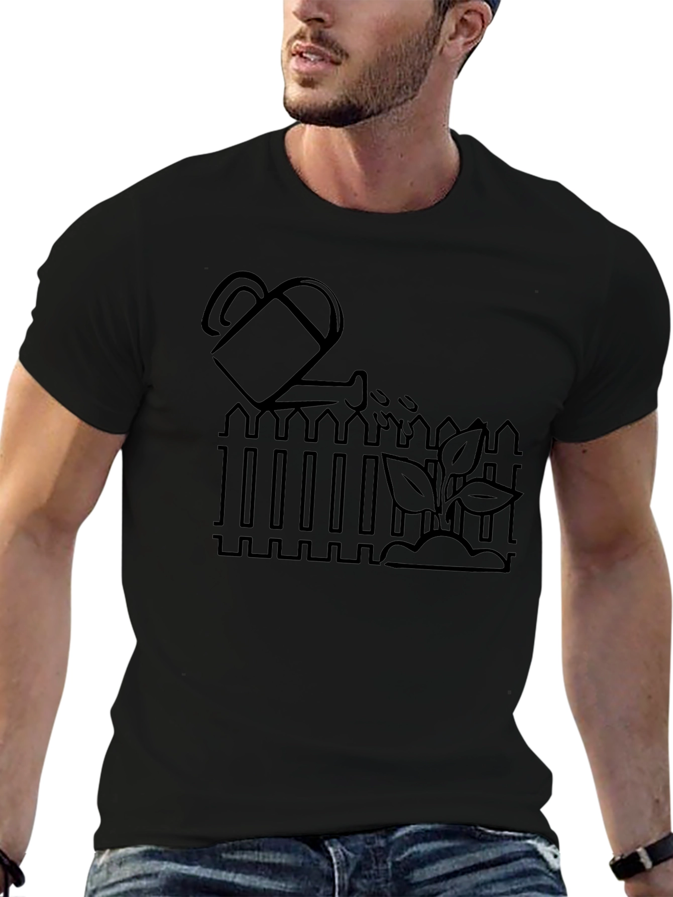 Gardening T-Shirt: Watering Can Design