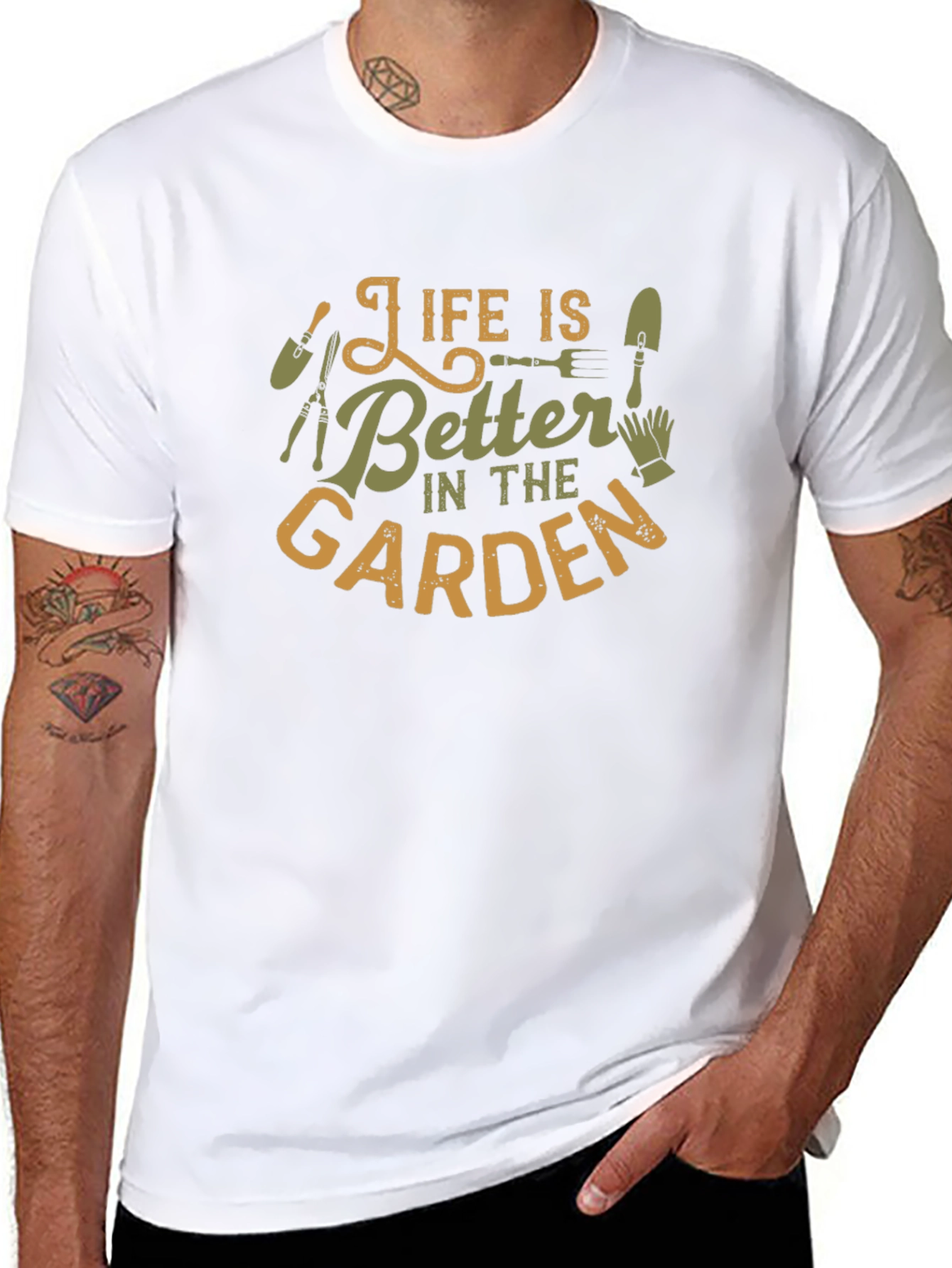 Gardener T-Shirt: Life is Better in the Garden Tee