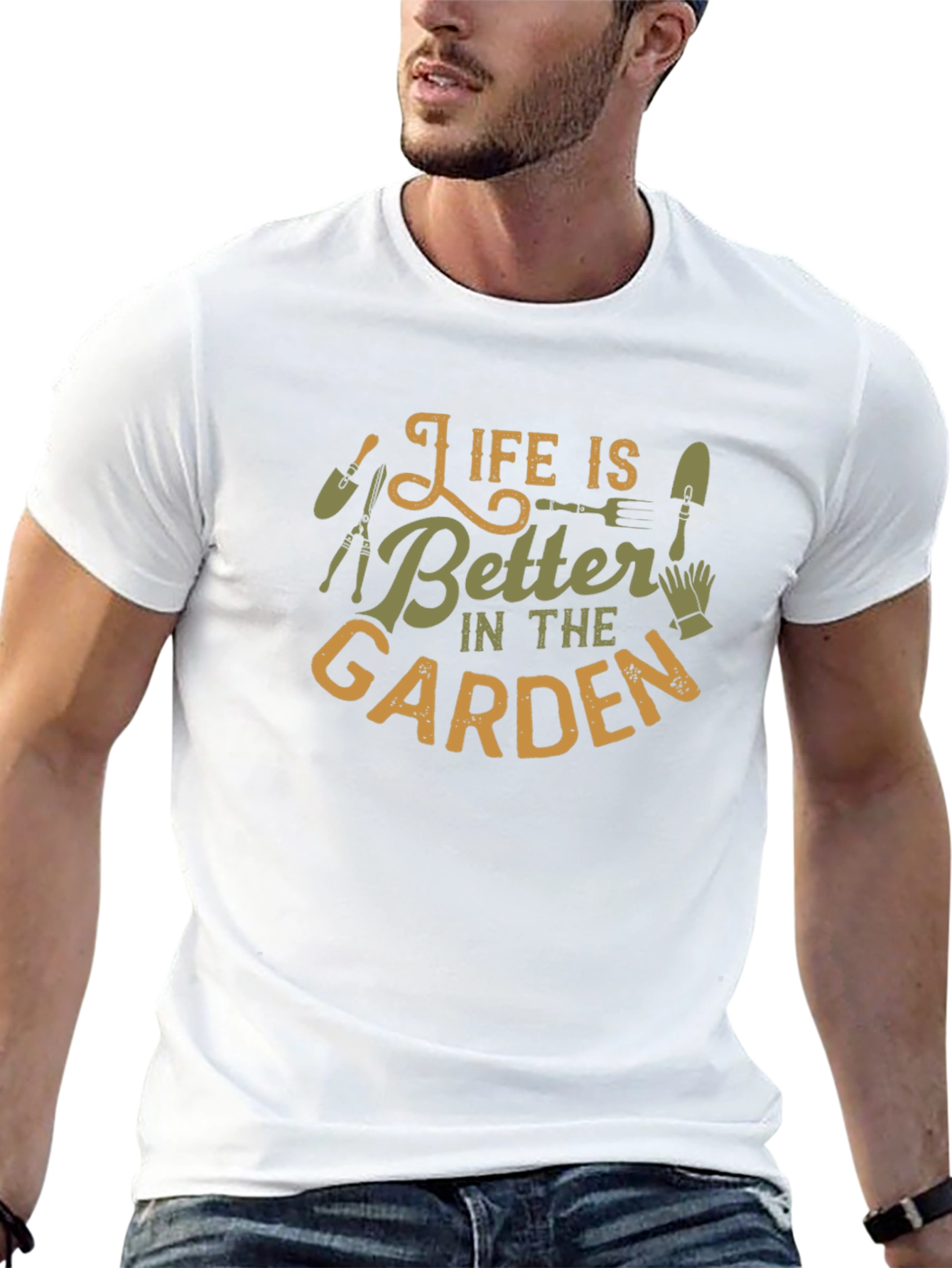 Gardener T-Shirt: Life is Better in the Garden Tee