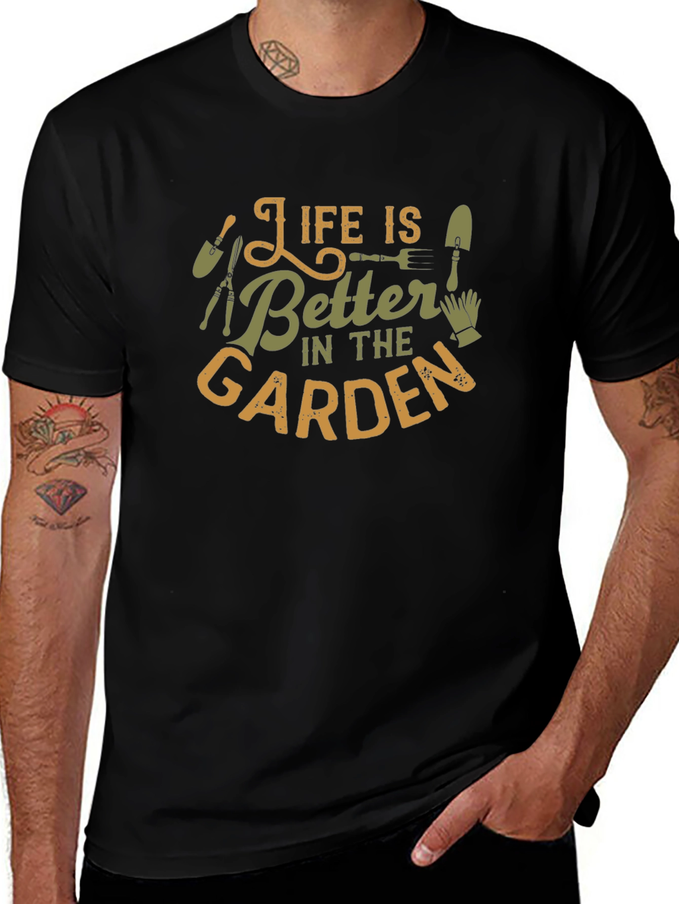 Gardener T-Shirt: Life is Better in the Garden Tee