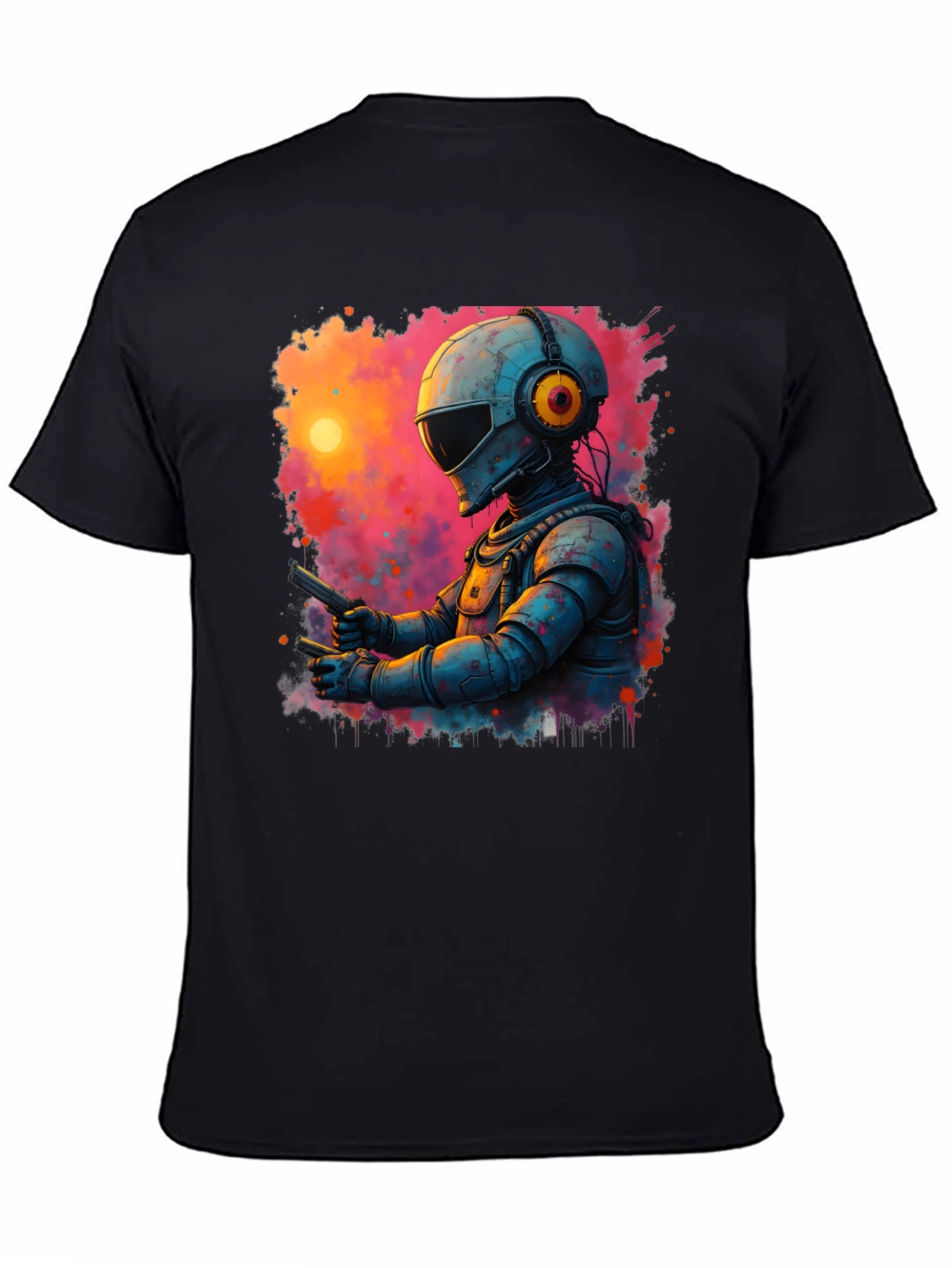 Retro Sci-Fi Astronaut T-Shirt