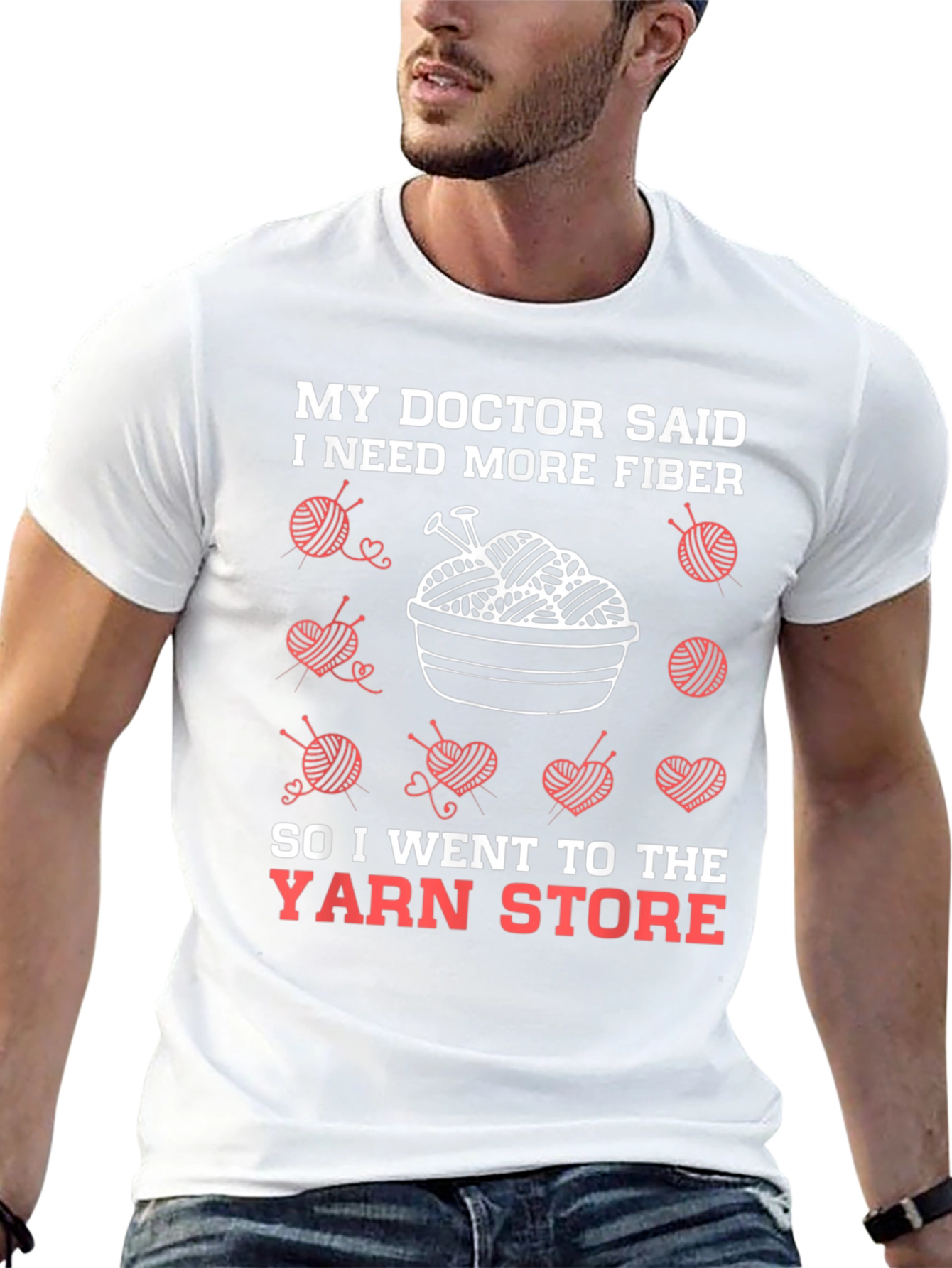 Fiber Yarn Store Graphic Novelty T-Shirt