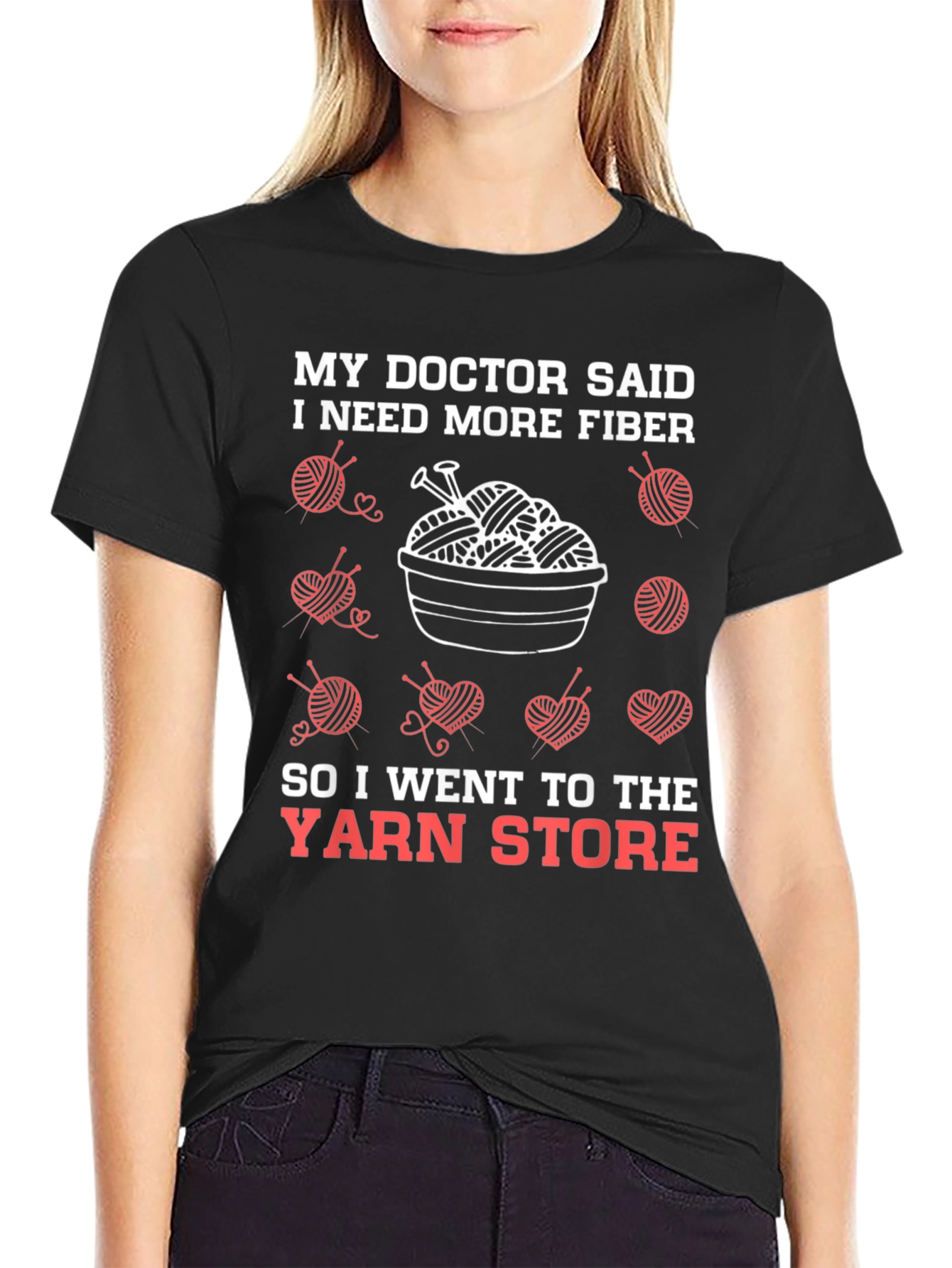 Fiber Yarn Store Graphic Novelty T-Shirt
