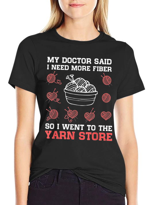 Fiber Yarn Store Graphic Novelty T-Shirt