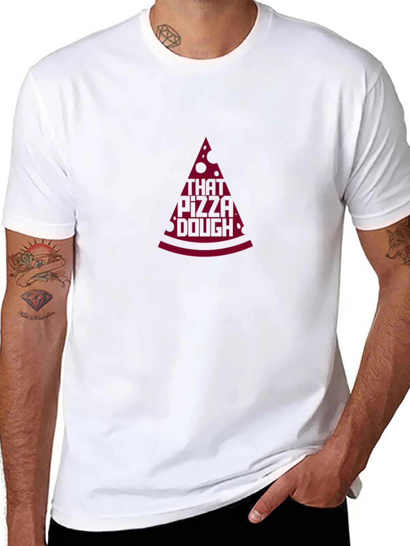 That Pizza Dough Graphic Tee - Funny Foodie Shirt