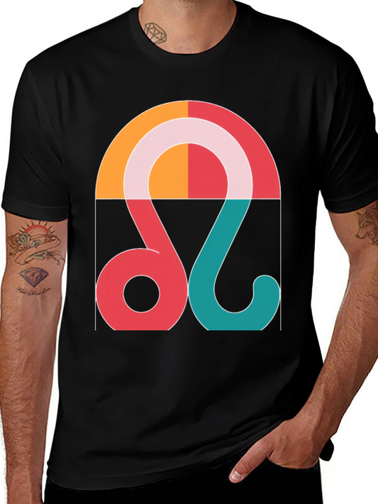 Retro Leo Zodiac Graphic Tee