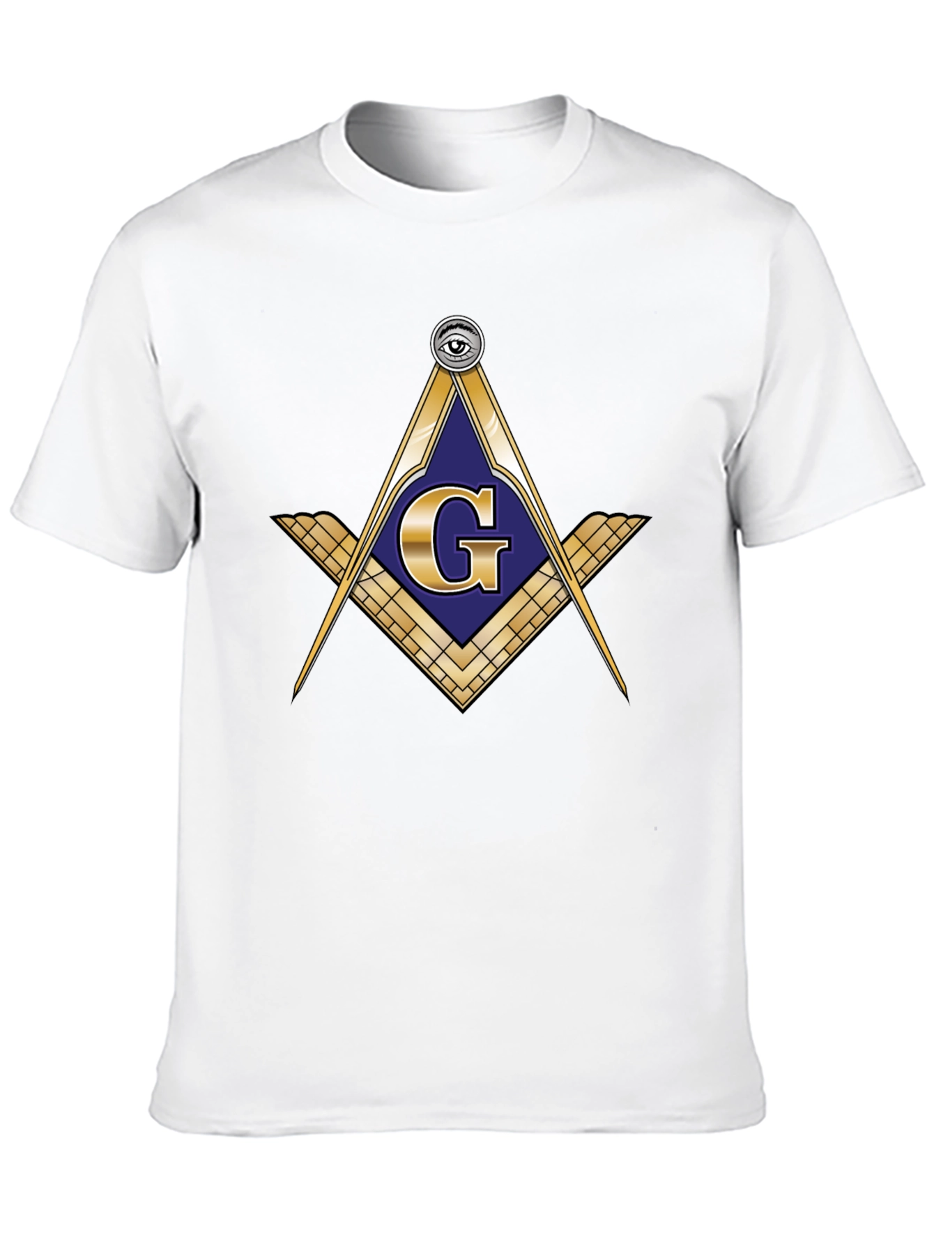 Masonic Symbol Black T-Shirt