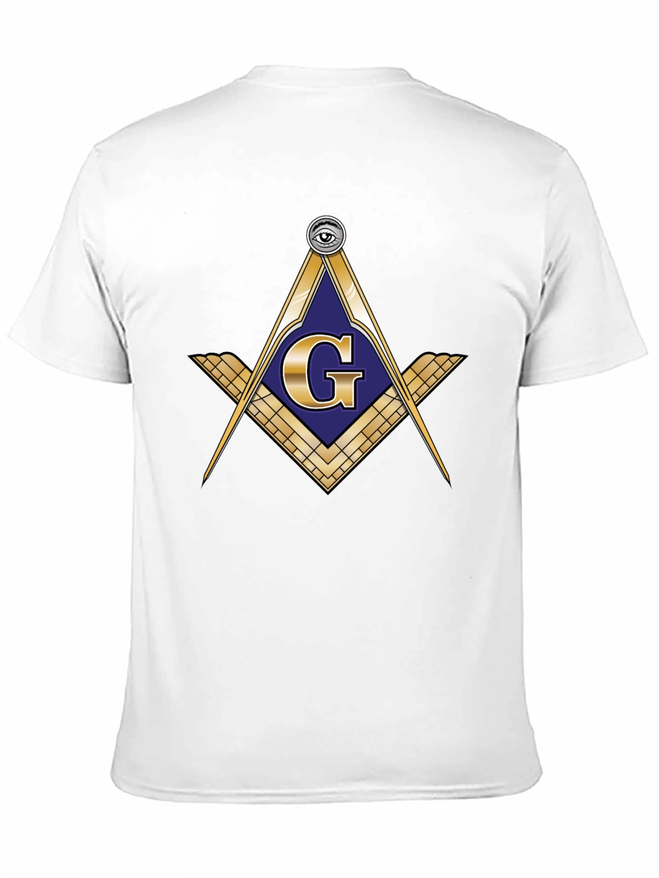 Masonic Symbol Black T-Shirt