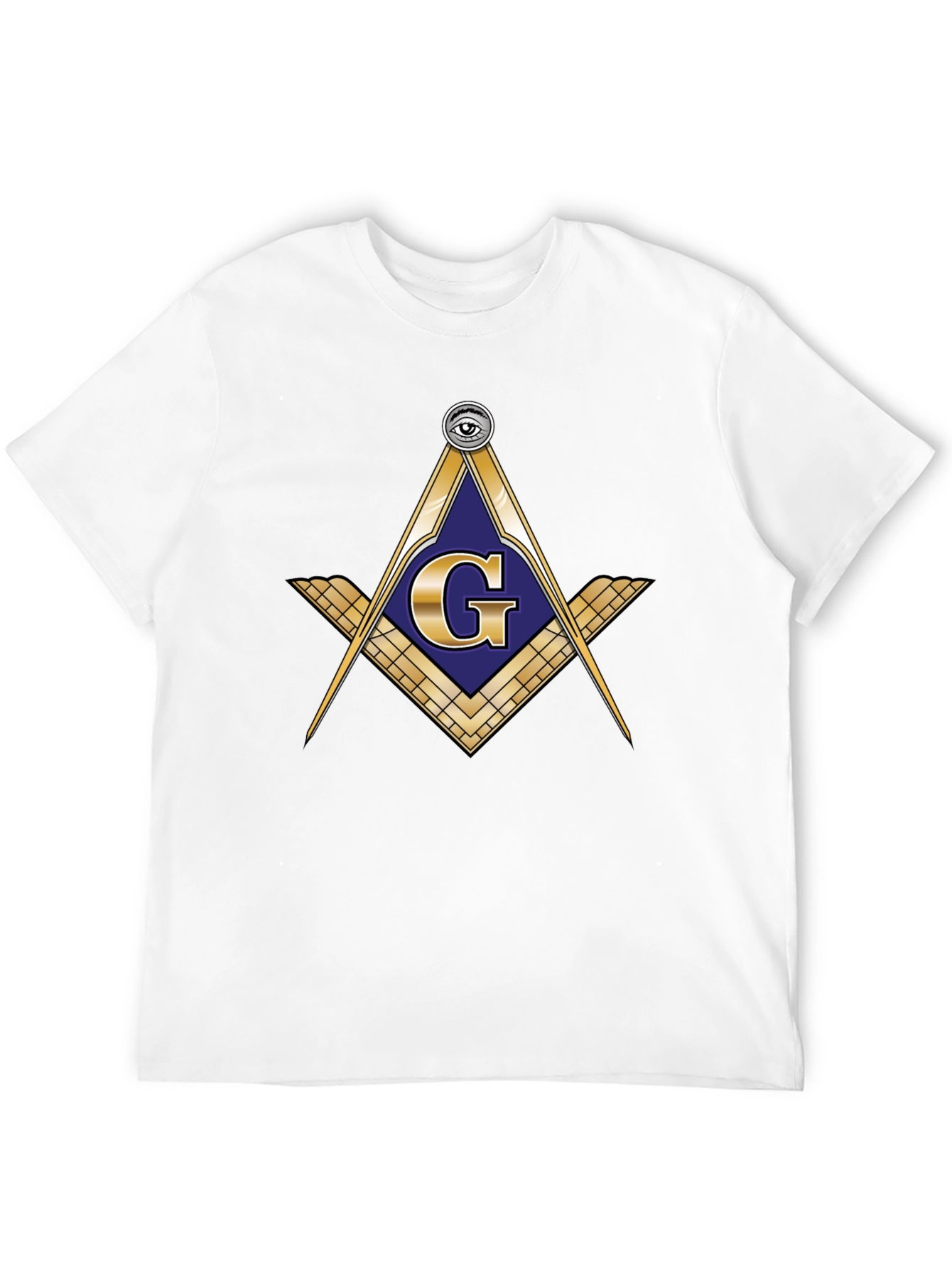 Masonic Symbol Black T-Shirt