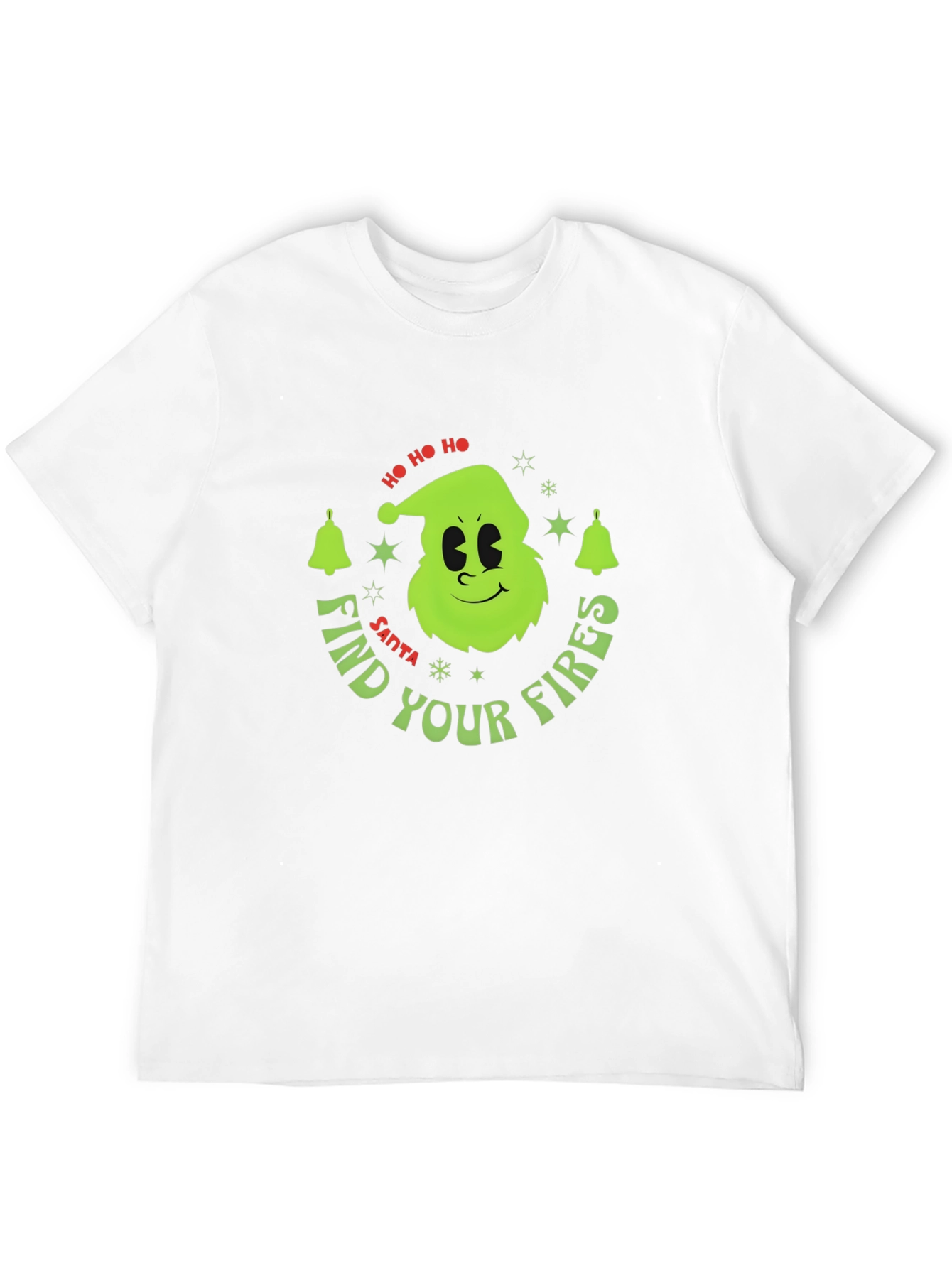 Find Your Fires Santa Grinch Holiday T-Shirt