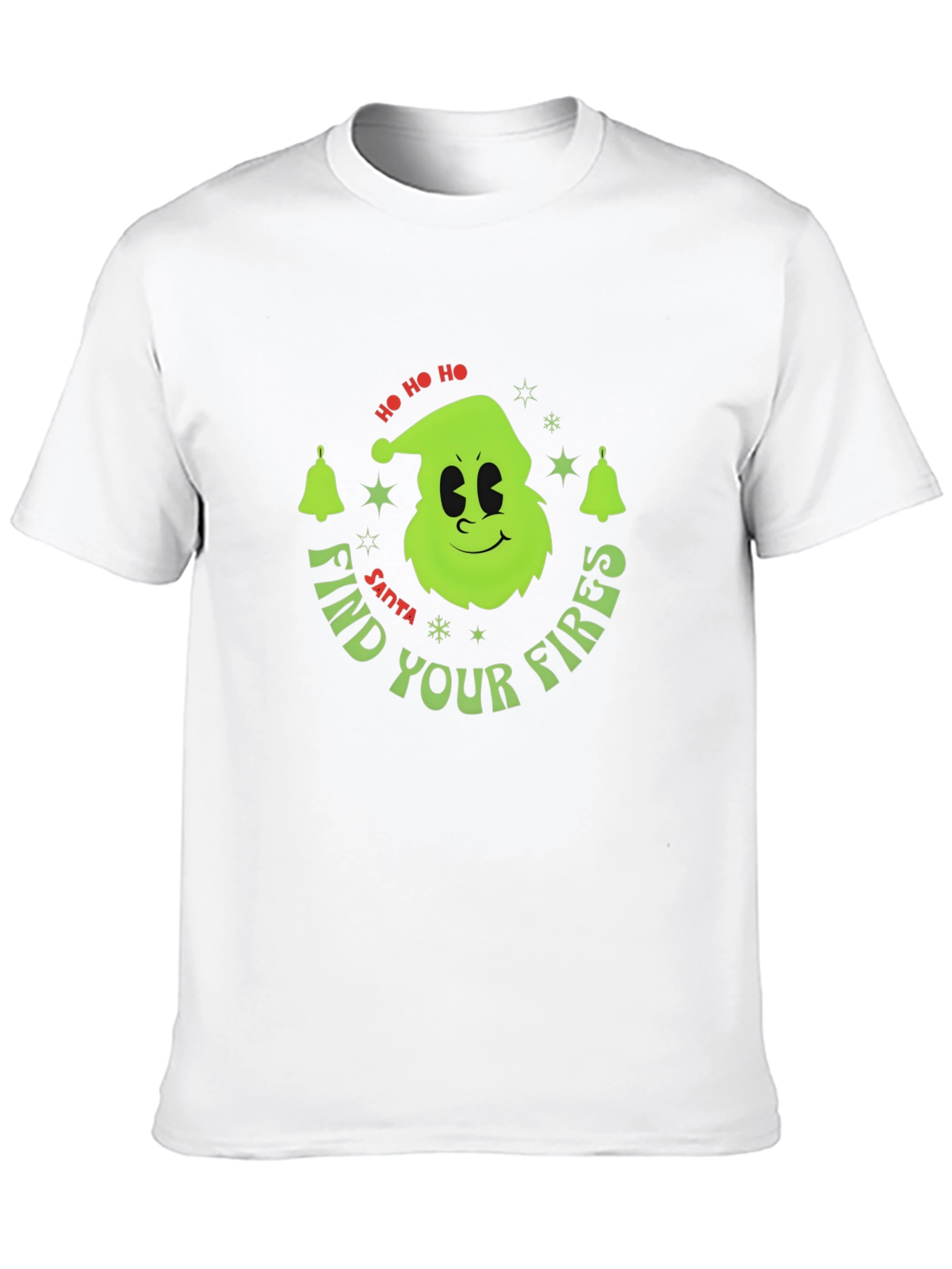 Find Your Fires Santa Grinch Holiday T-Shirt