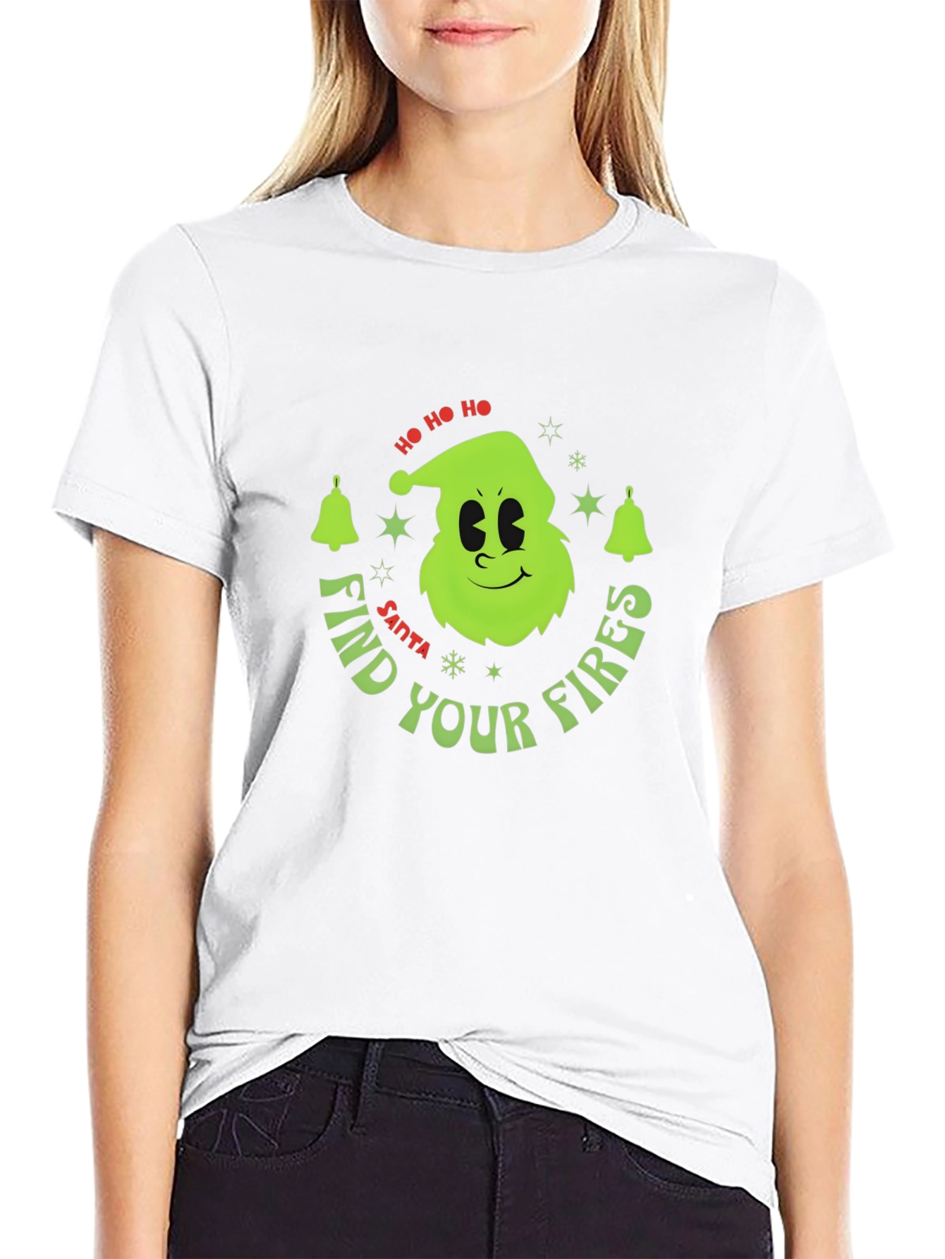 Find Your Fires Santa Grinch Holiday T-Shirt