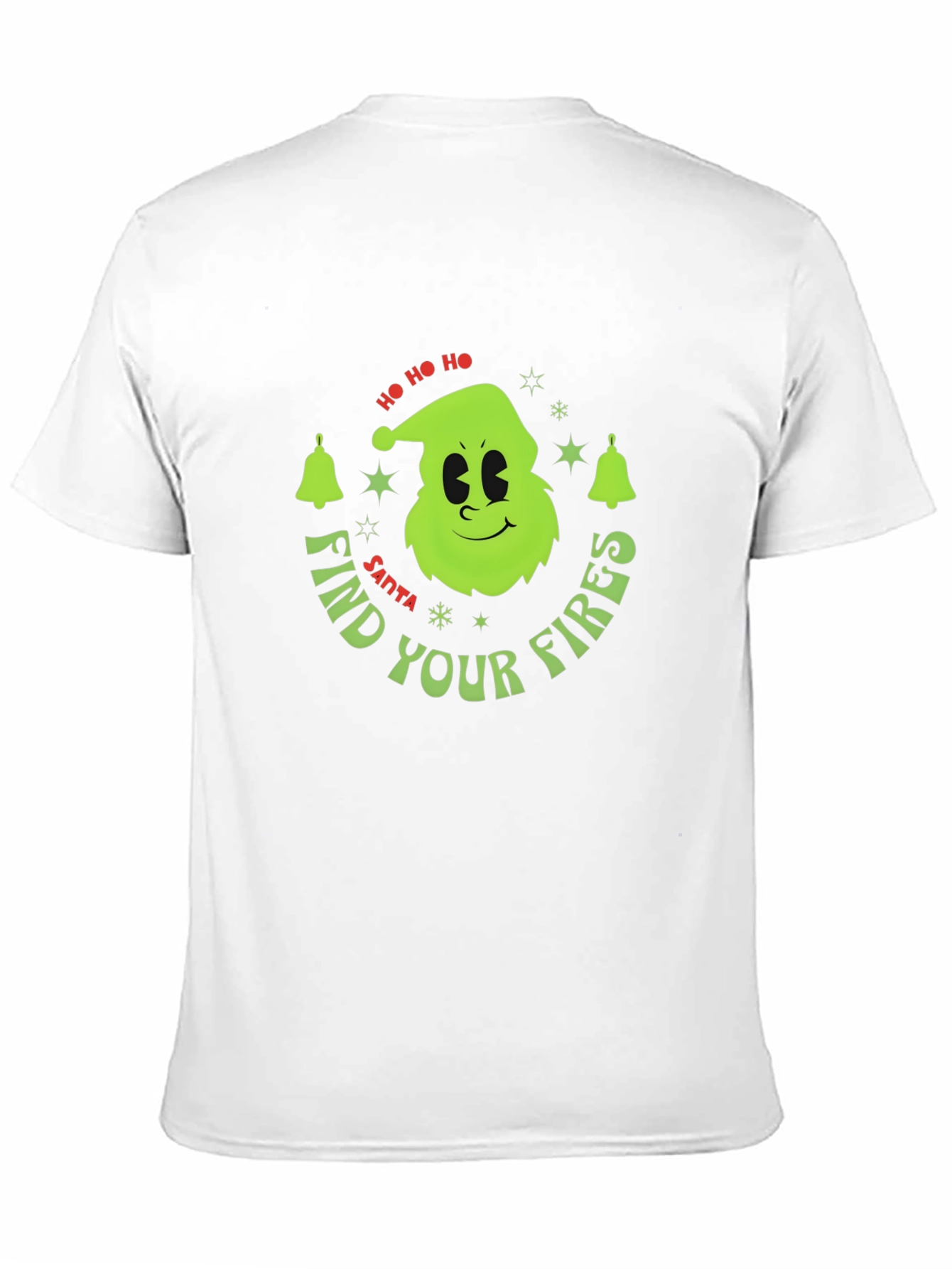 Find Your Fires Santa Grinch Holiday T-Shirt