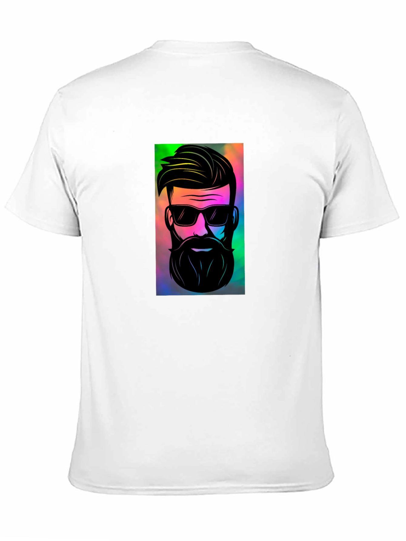 Cool Graphic Print Black T-Shirt