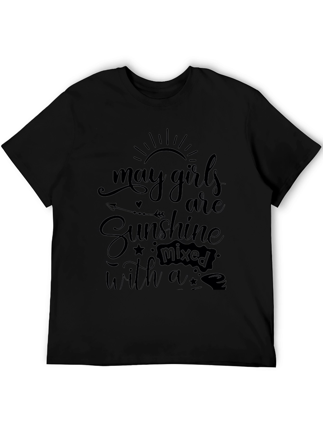 May Girls Are Sunshine Mixed T-Shirt