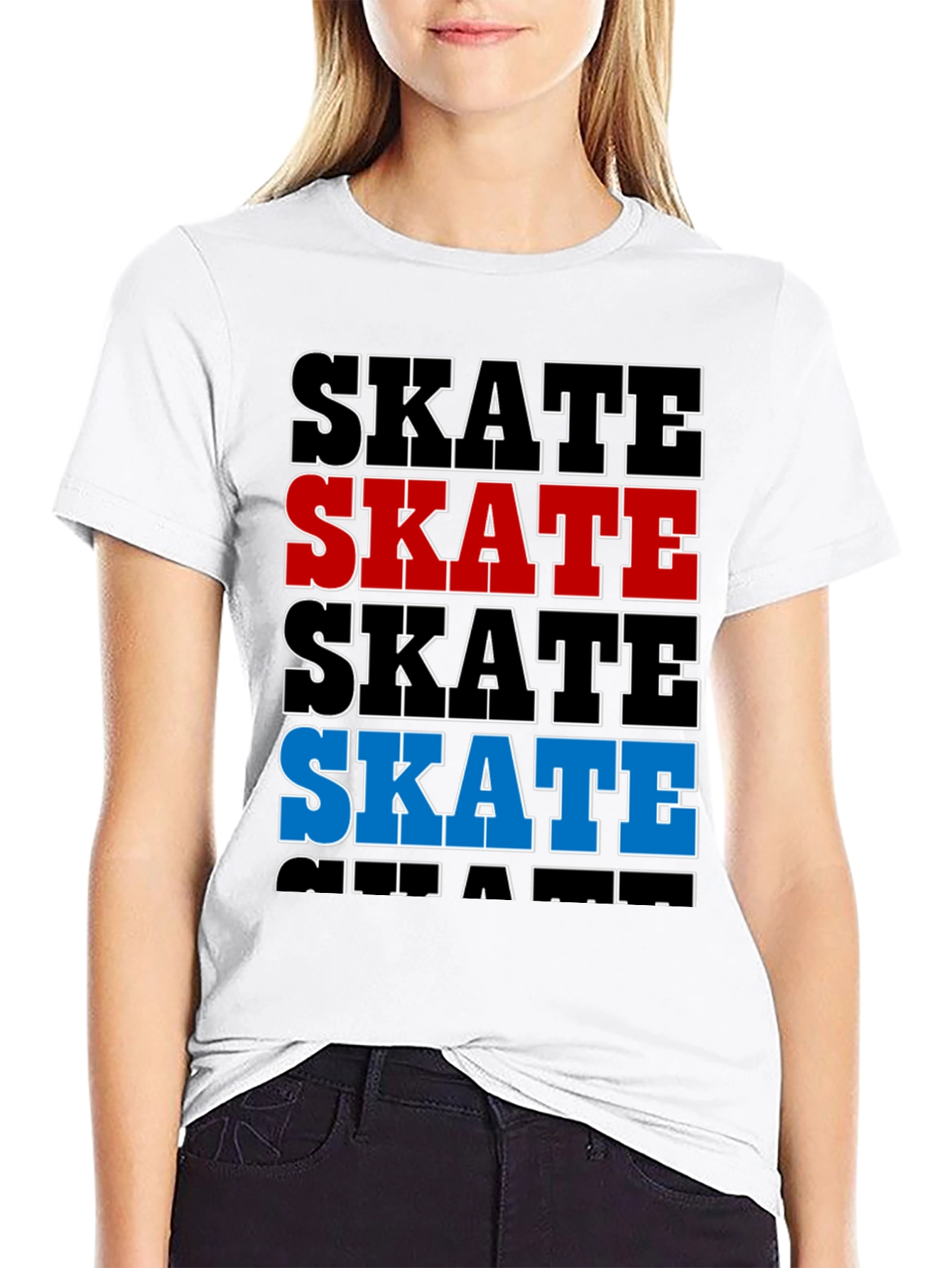 Skate Graphic T-Shirt - Bold Style Casual Wear