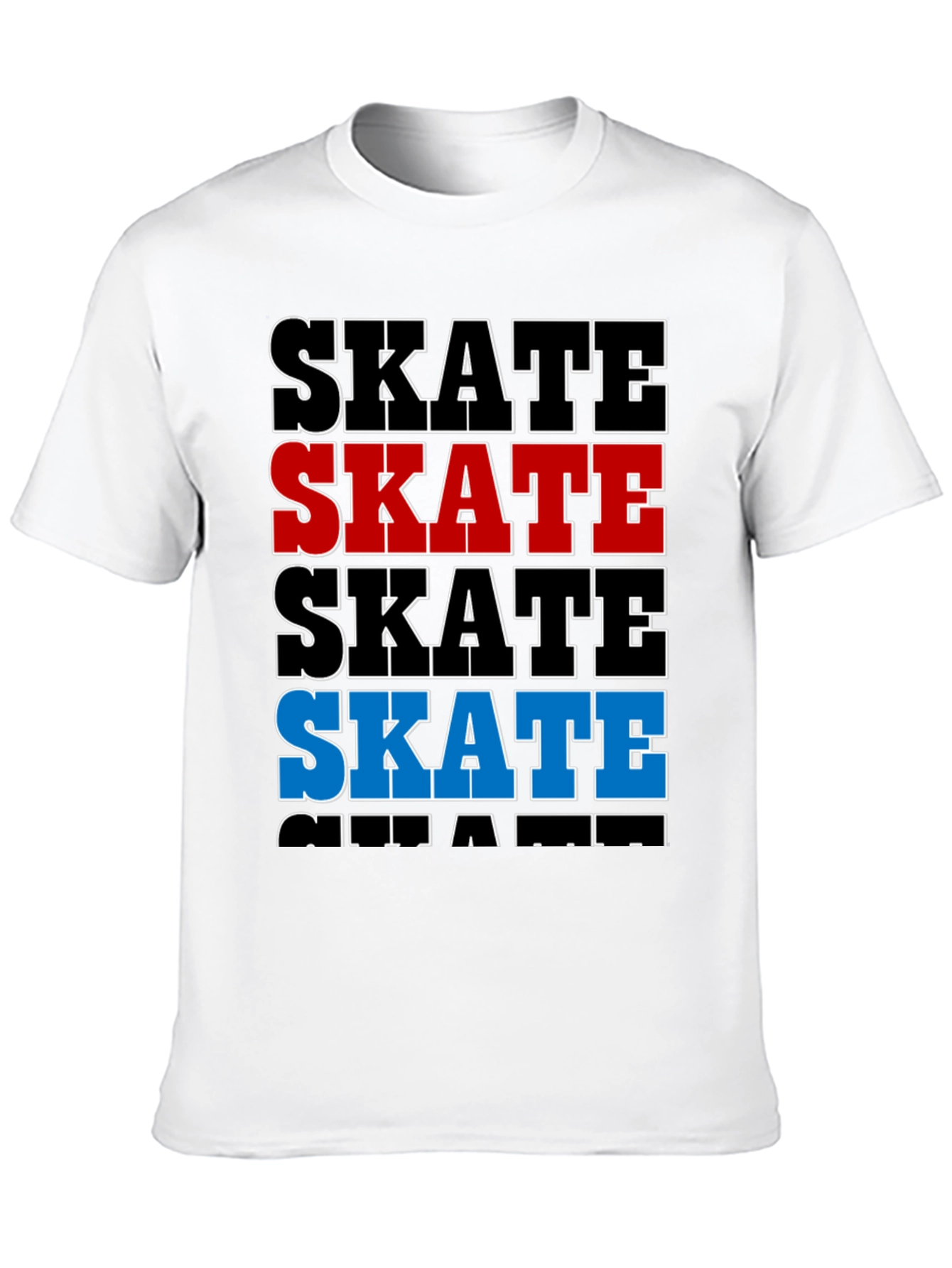 Skate Graphic T-Shirt - Bold Style Casual Wear