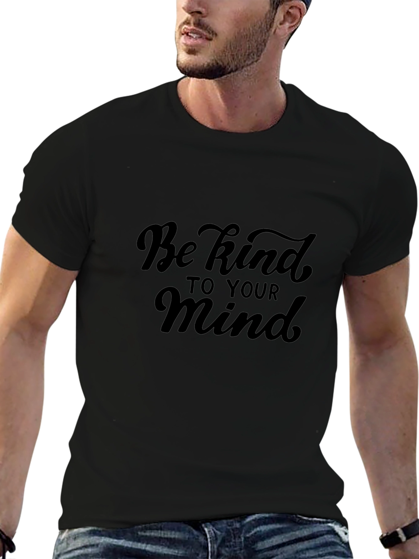 Be Kind to Your Mind Black T-Shirt