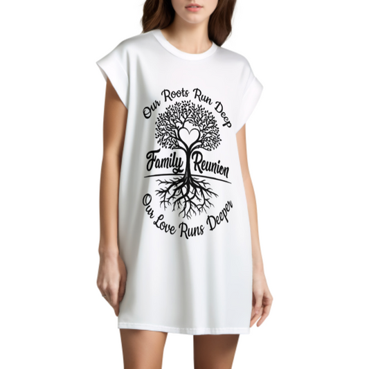 Family Reunion Tree of Life T-Shirt | Our Roots Run Deep Family Gathering Tee(z1179)