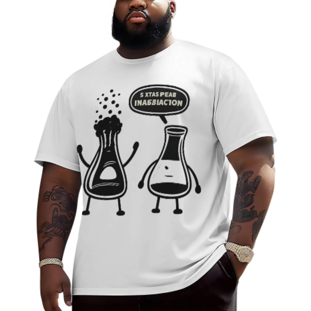 I Think You're Overreacting Science Shirt | Funny Chemistry Lab Graphic Tee(z1188)