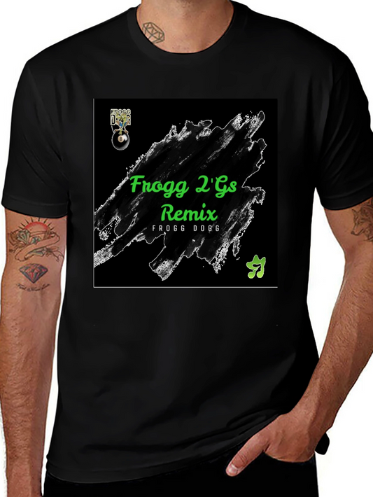 Frogg Dogg Remix Black Graphic Tee
